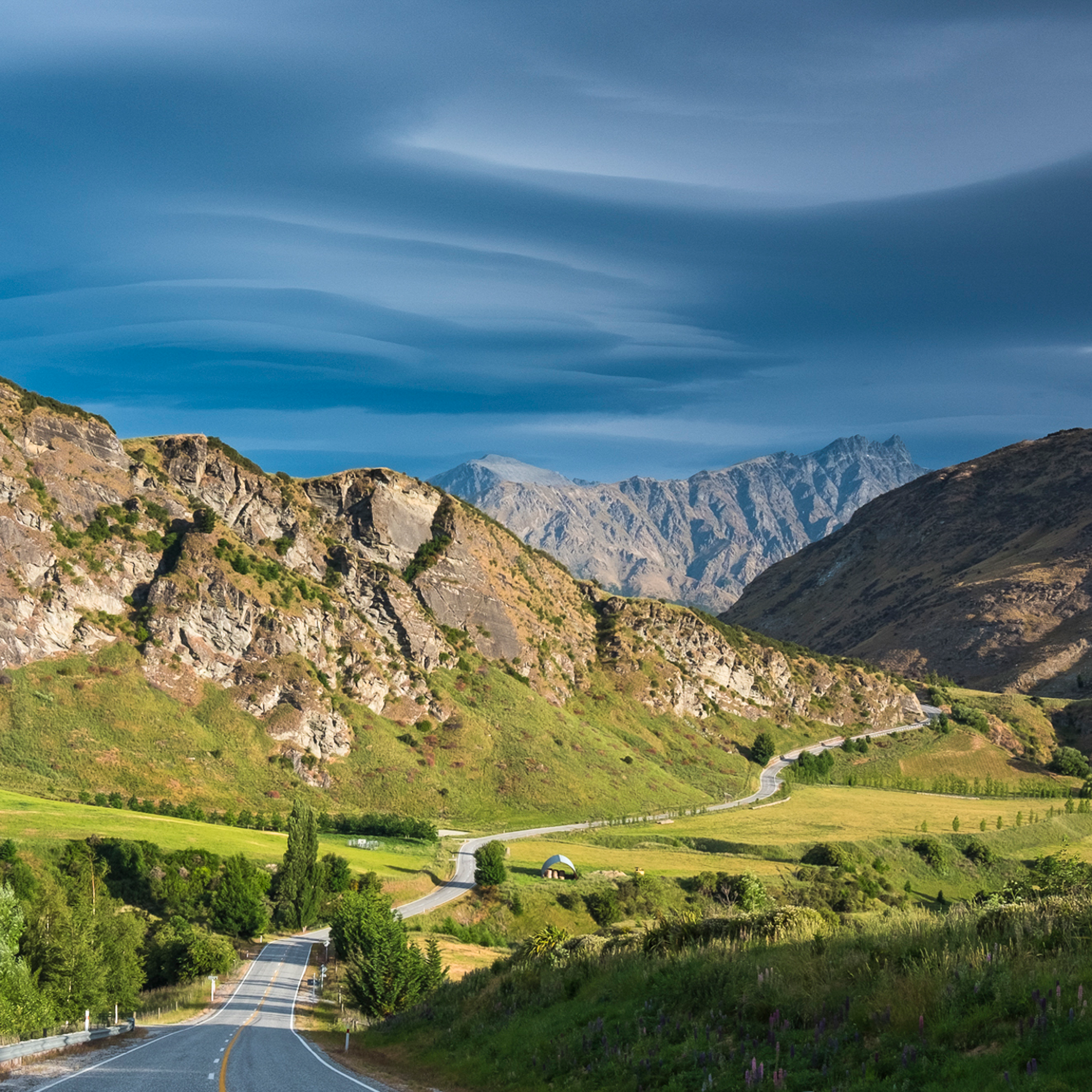 South Island Lenticular Clouds- Collection: New Zealand