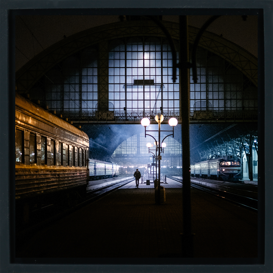 Lviv Railway Station - Black Wrapp