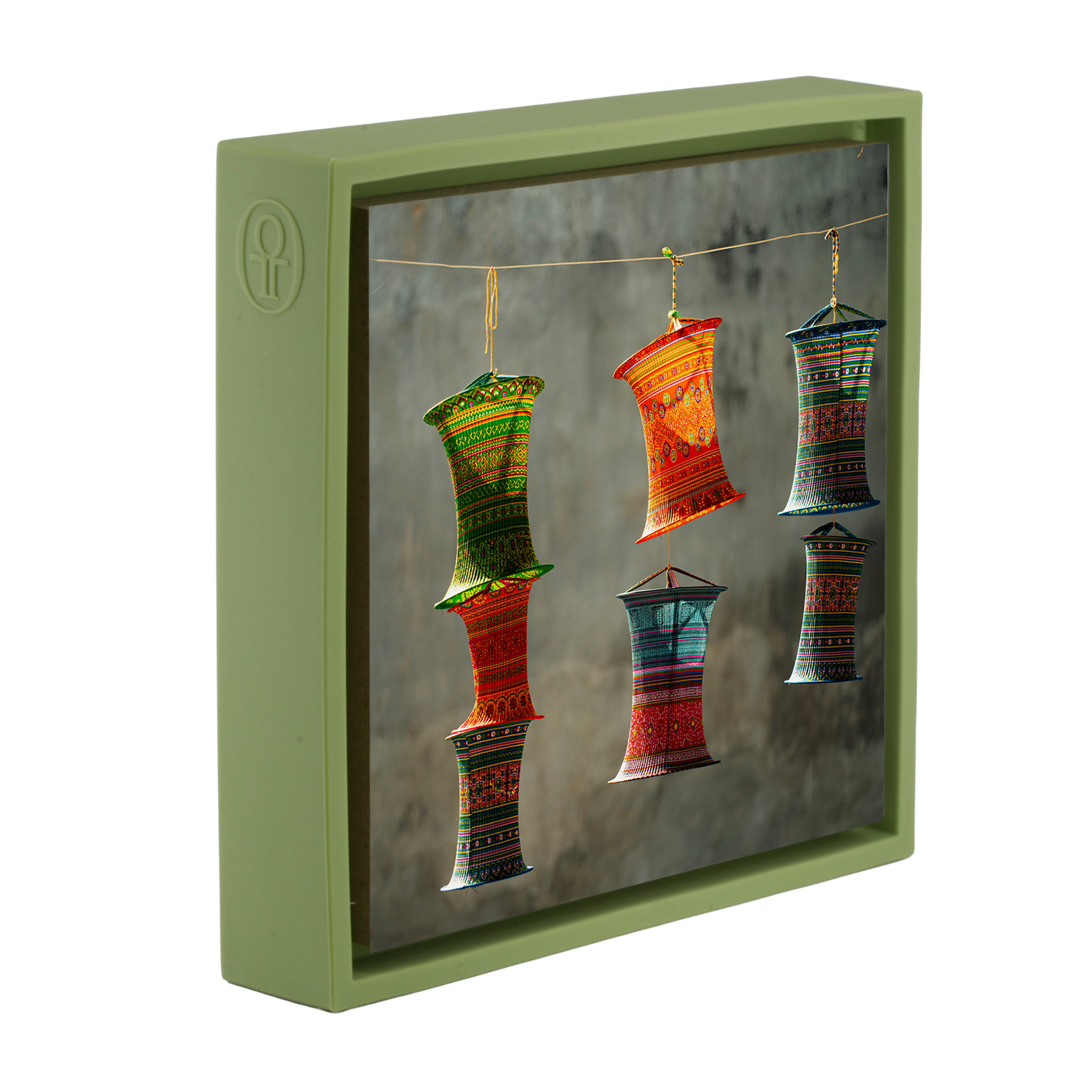 Vibrant Lanterns- Light green Wrapp