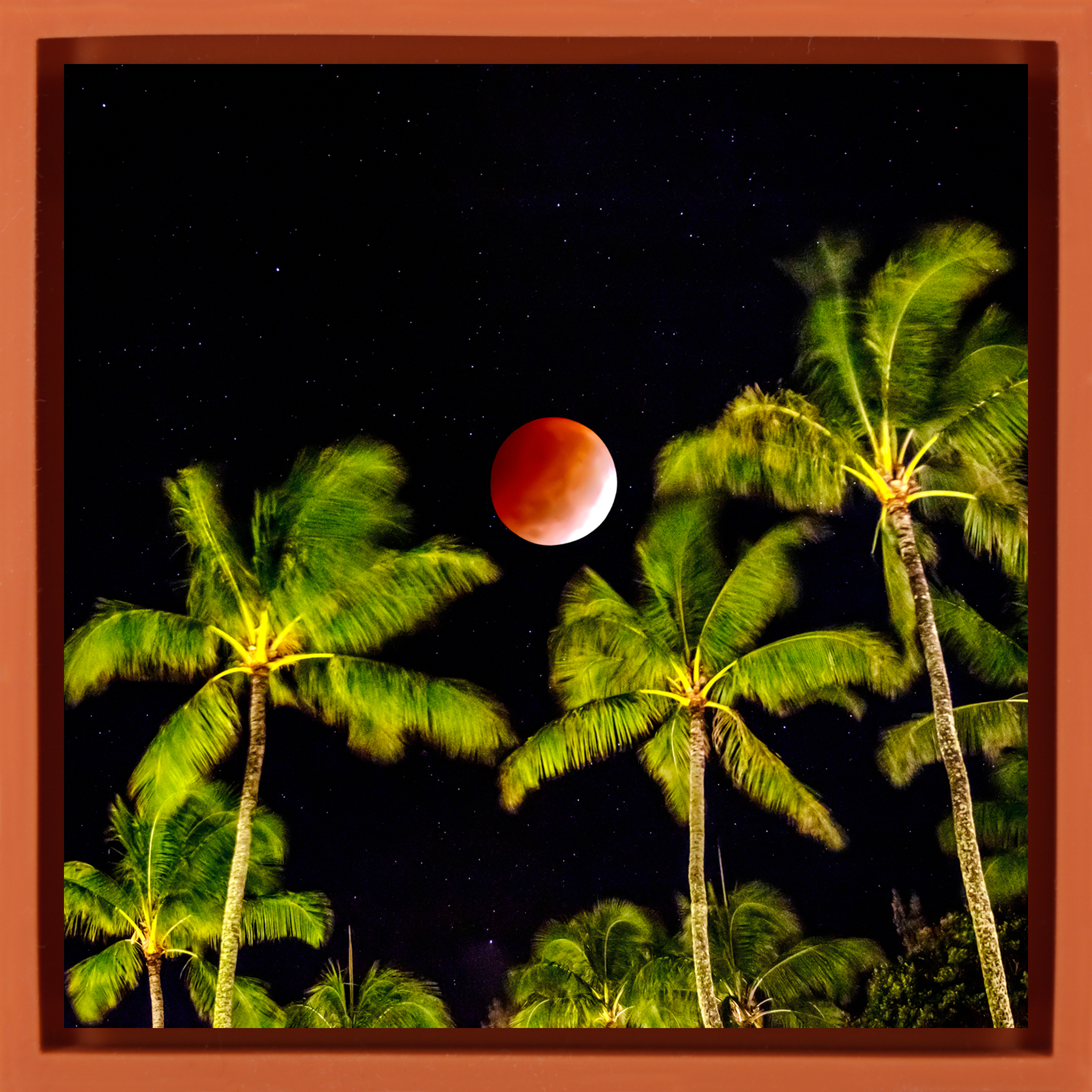 Lunar Eclipse- Orange Wrapp