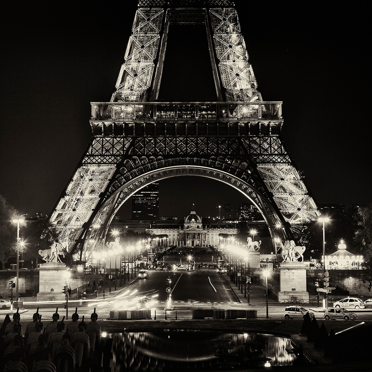 The Eiffel Tower After Dark