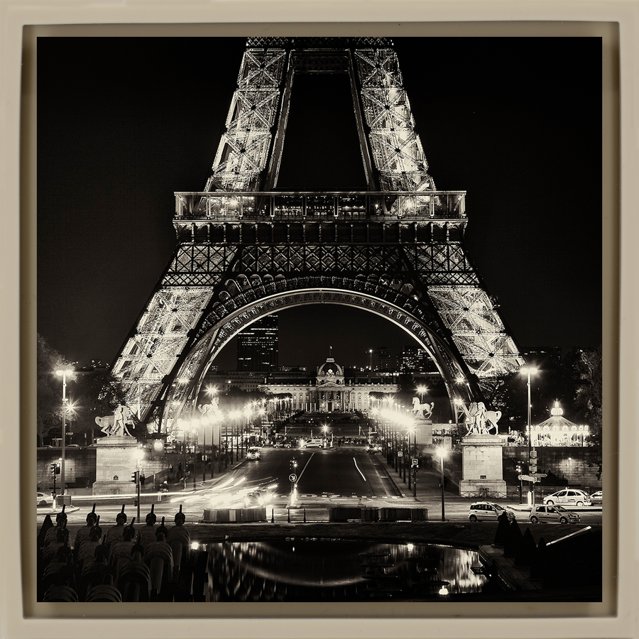 The Eiffel Tower After Dark - Sand Wrapp