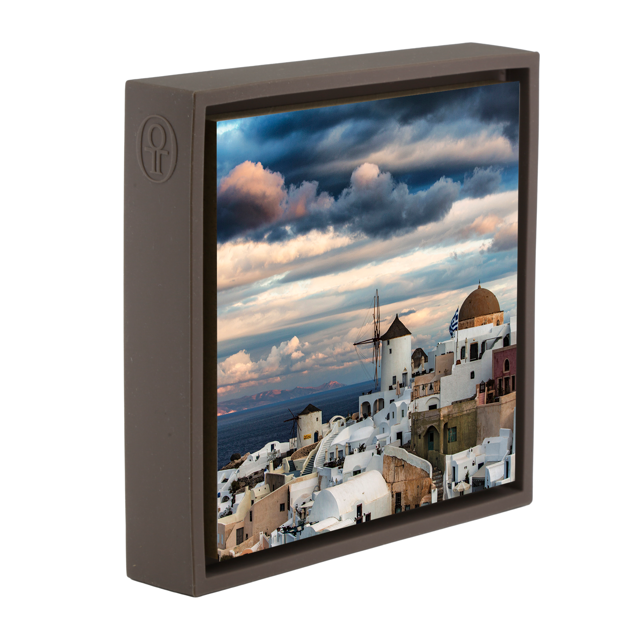 Sunset At Oia - Brown Wrapp