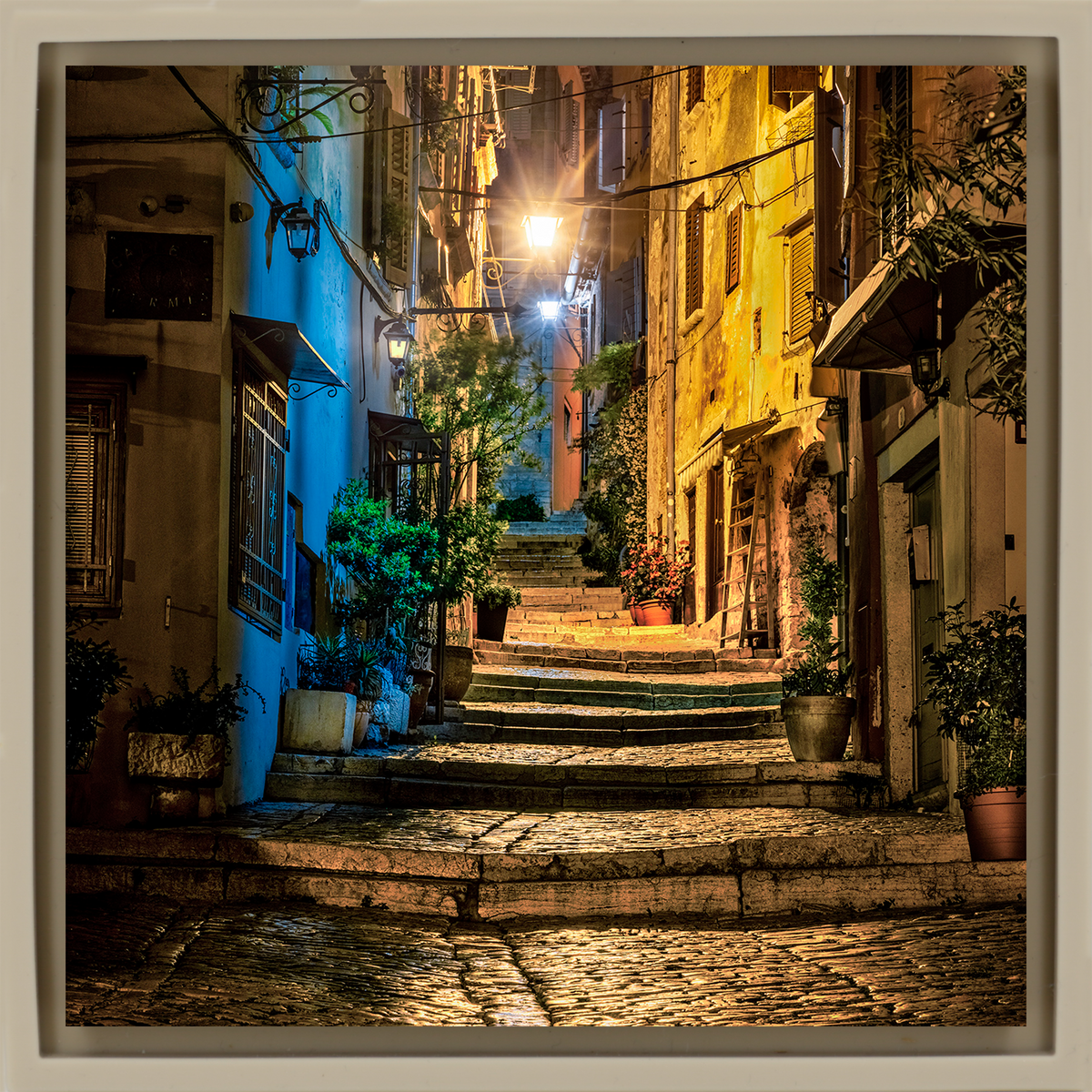 Rovinj Alleys in Croatia