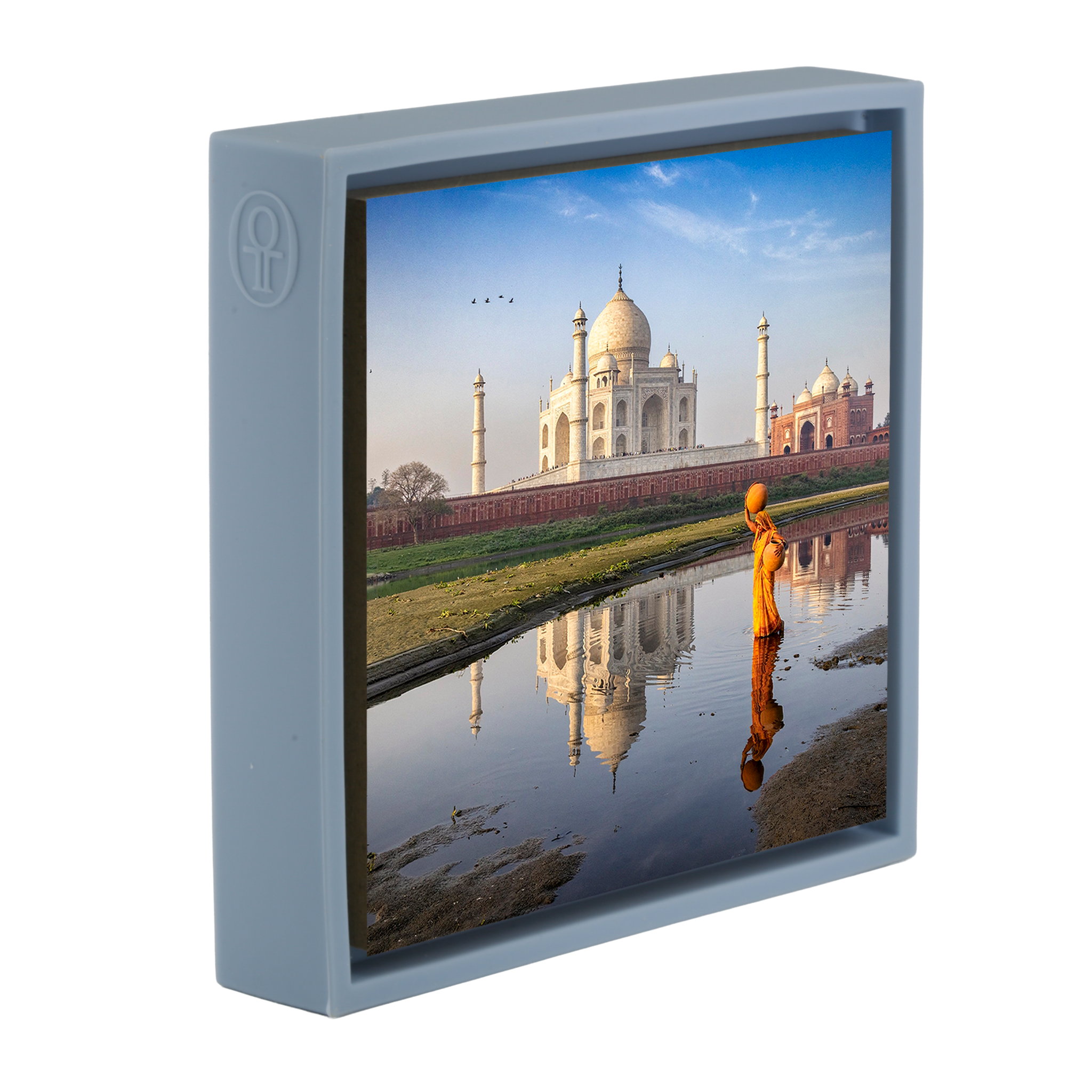 Walking Behind The Taj Mahal - Lichtblauwe Wrapp