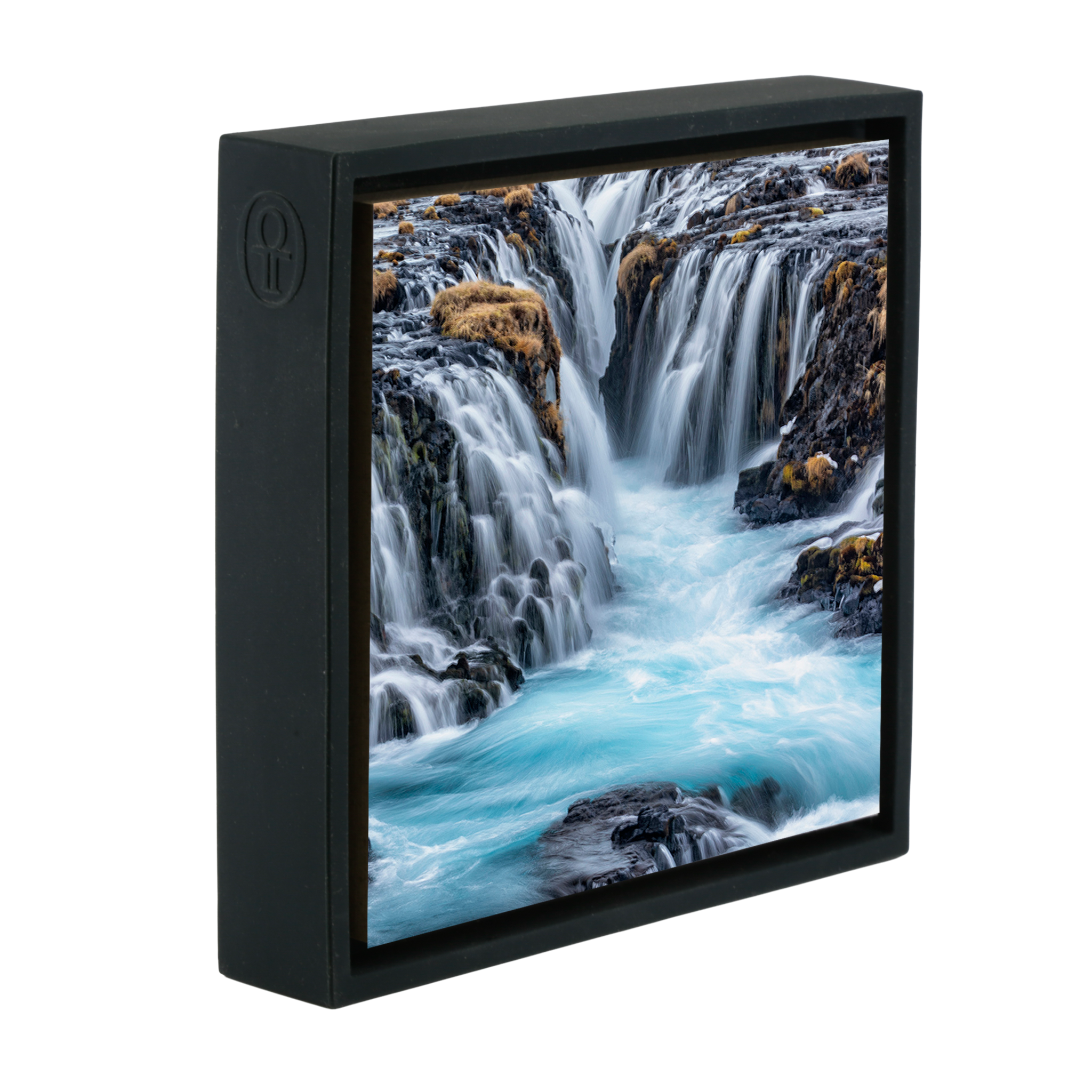 Bruarfoss Waterfall - Black Wrapp
