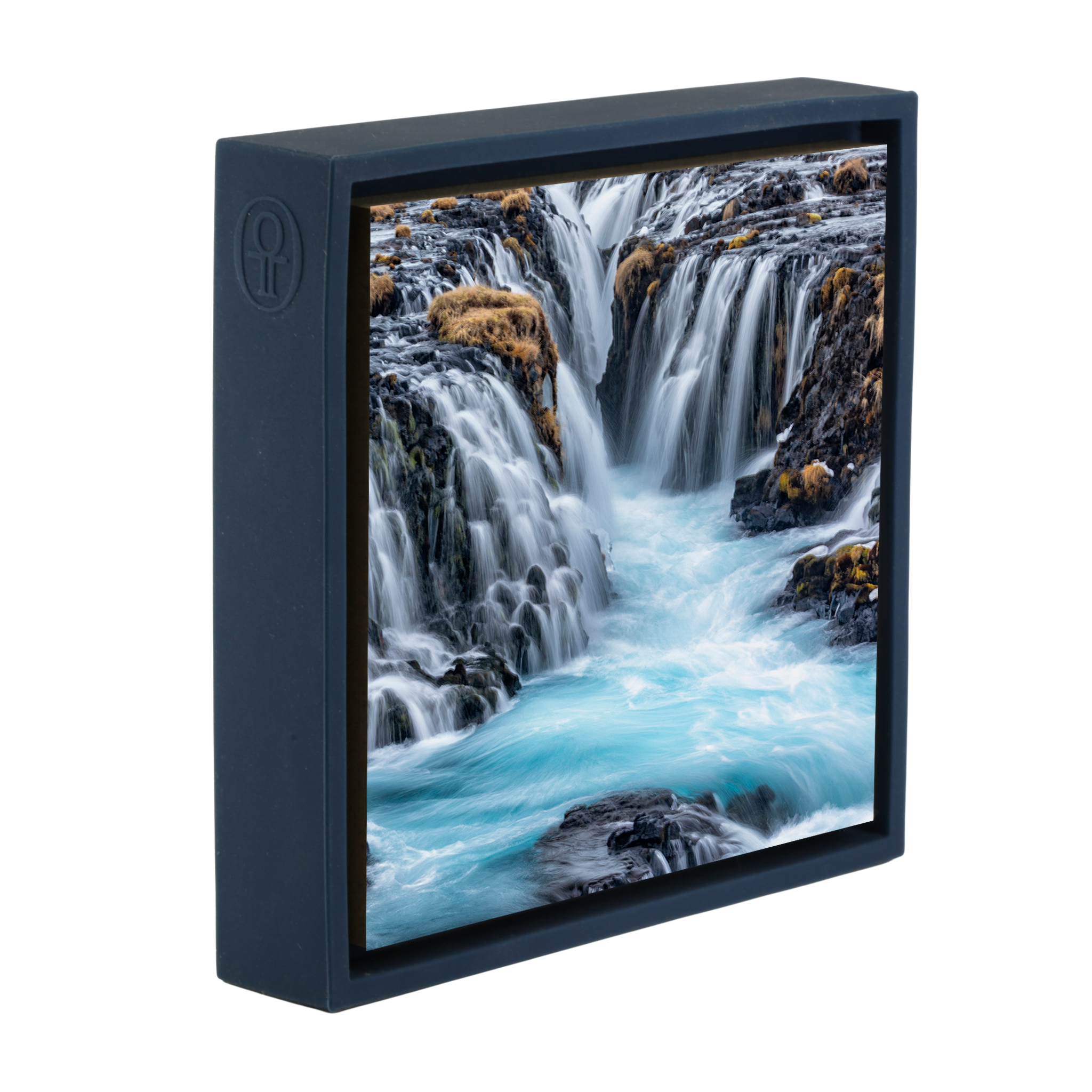 Bruarfoss Waterfall - Dark Blue Wrapp