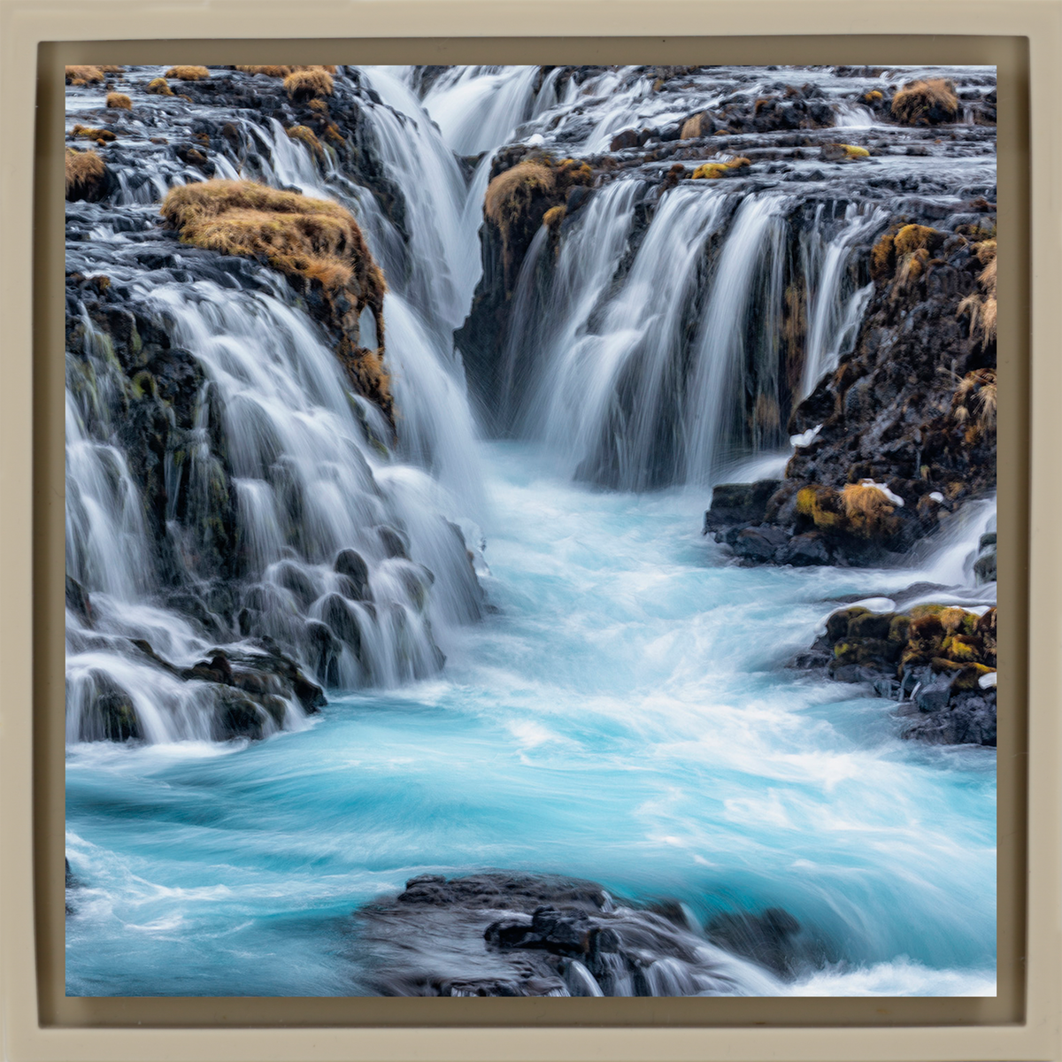 Bruarfoss Waterfall