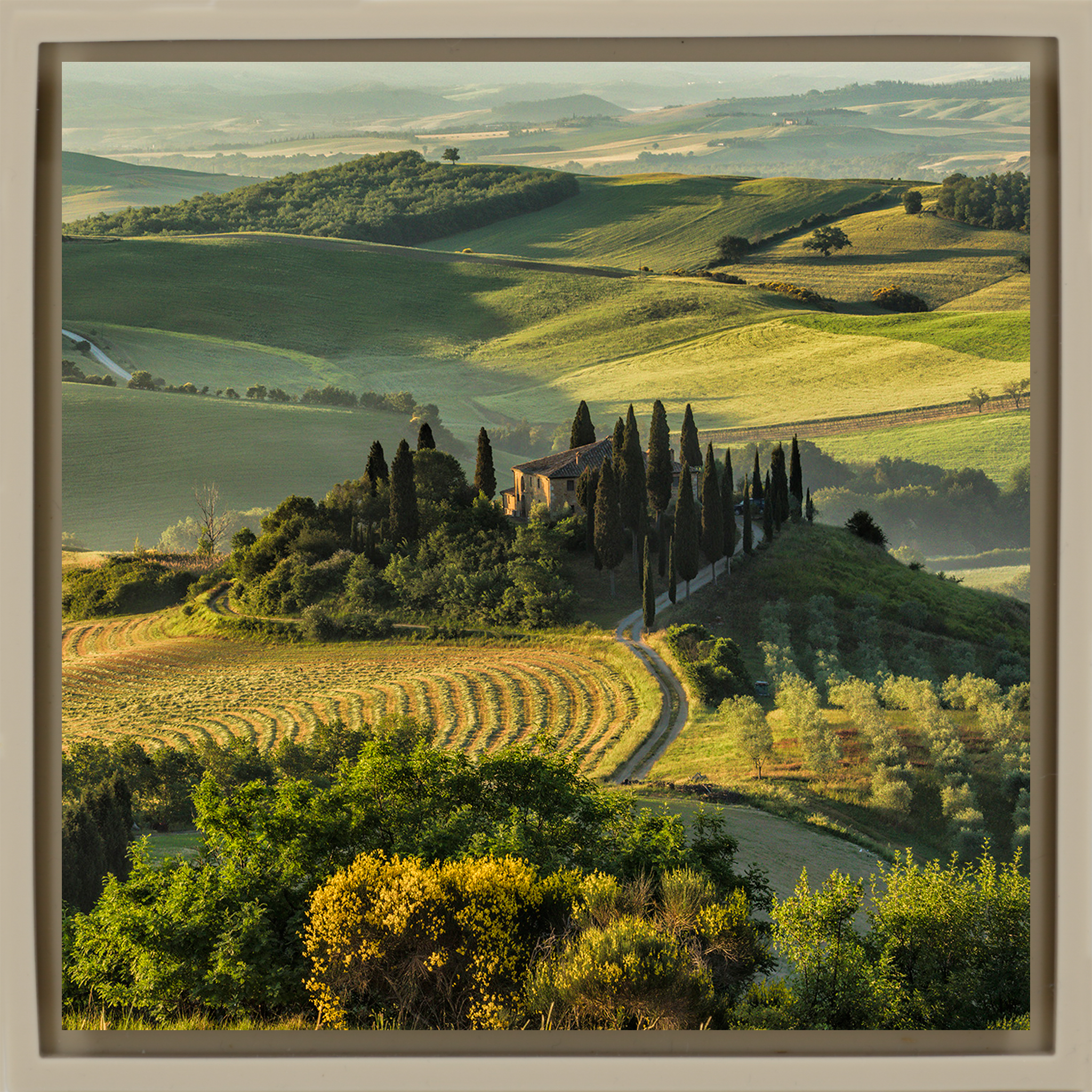 Belvédère en Toscane - Enveloppe de sable