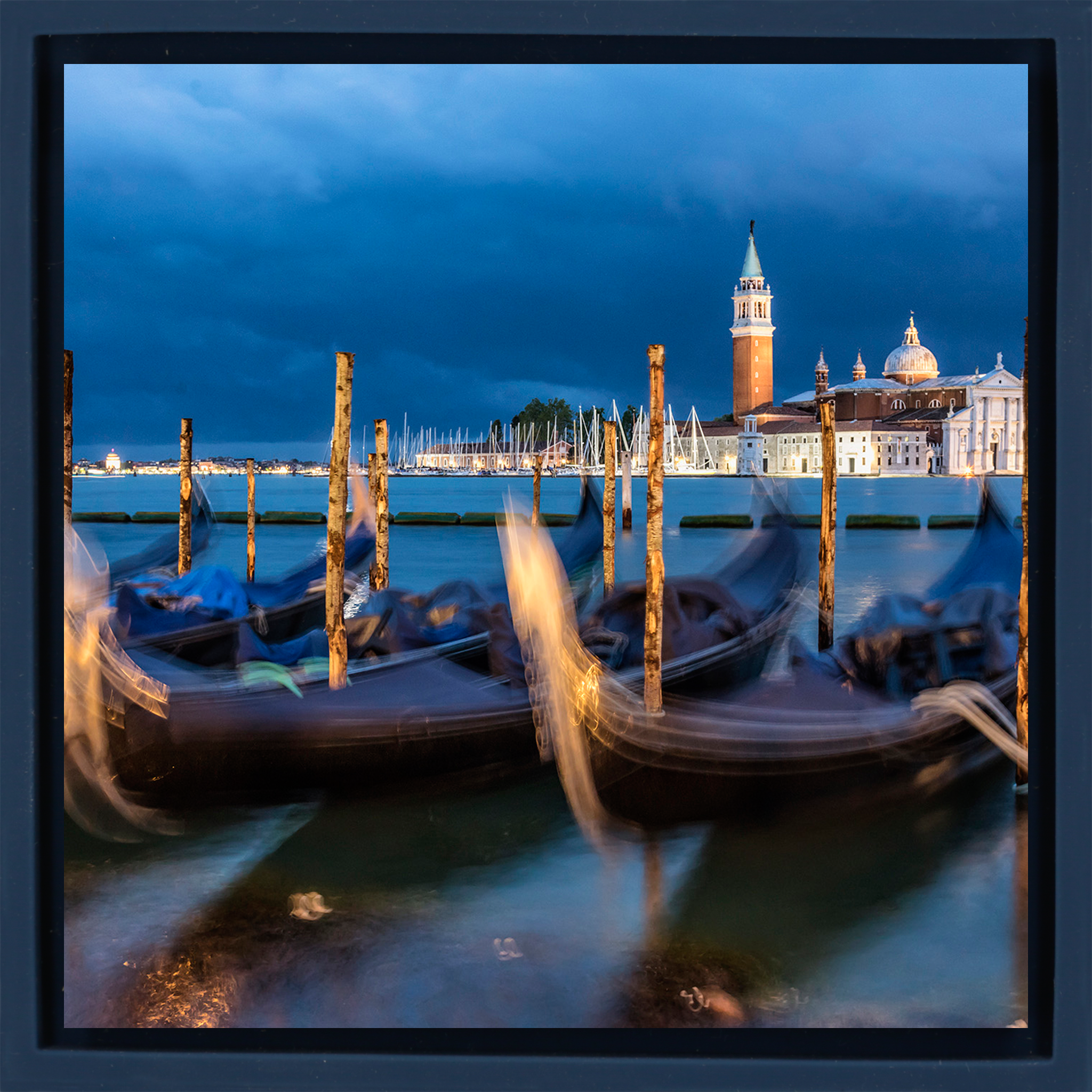 Gondolas After Dark- Dark Blue Wrapp