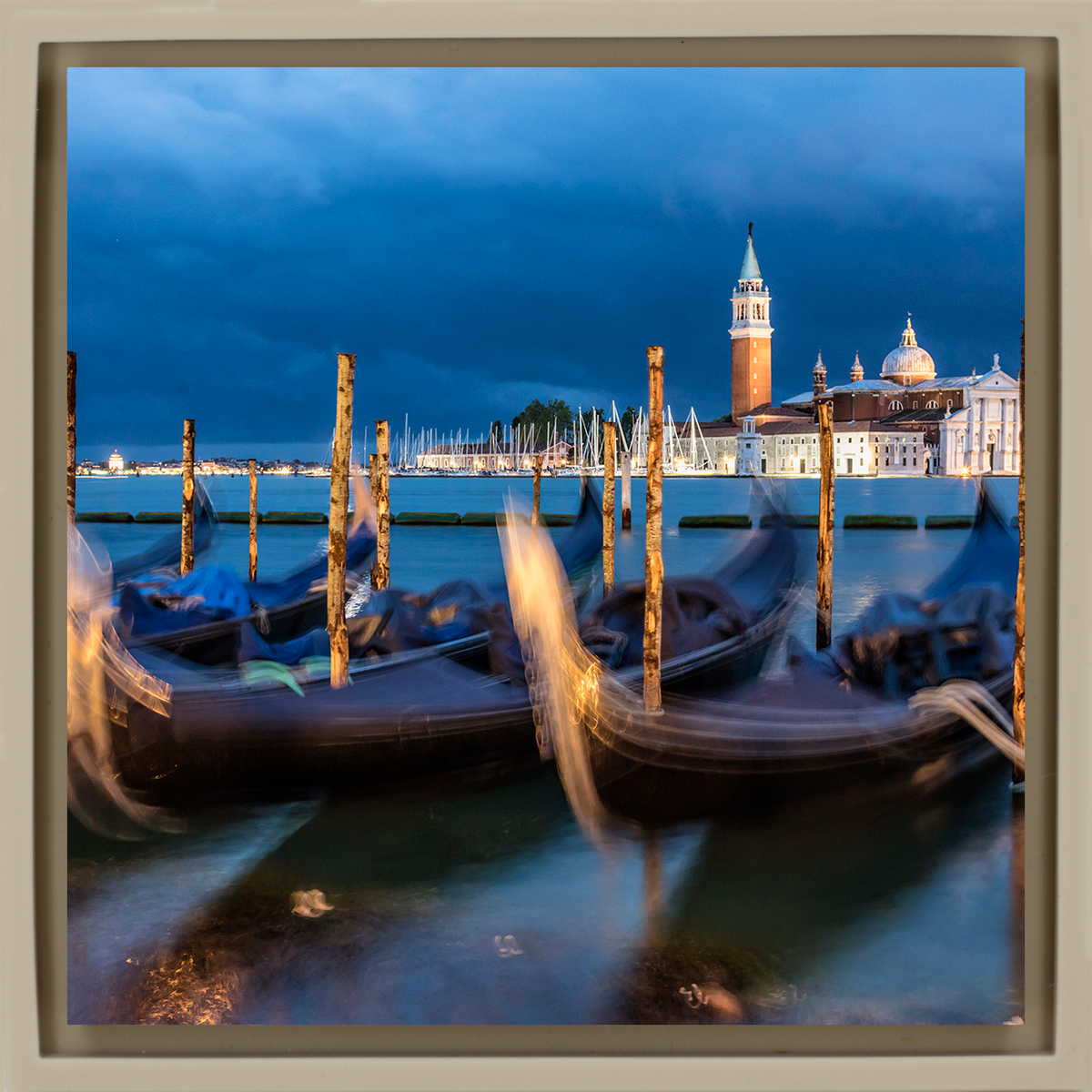 Gondolas After Dark