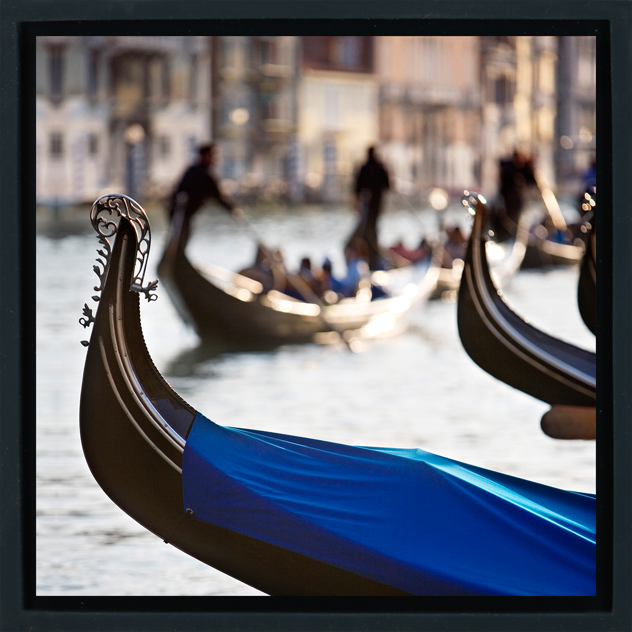 Gondolas In Venice - Zwarte Wrapp