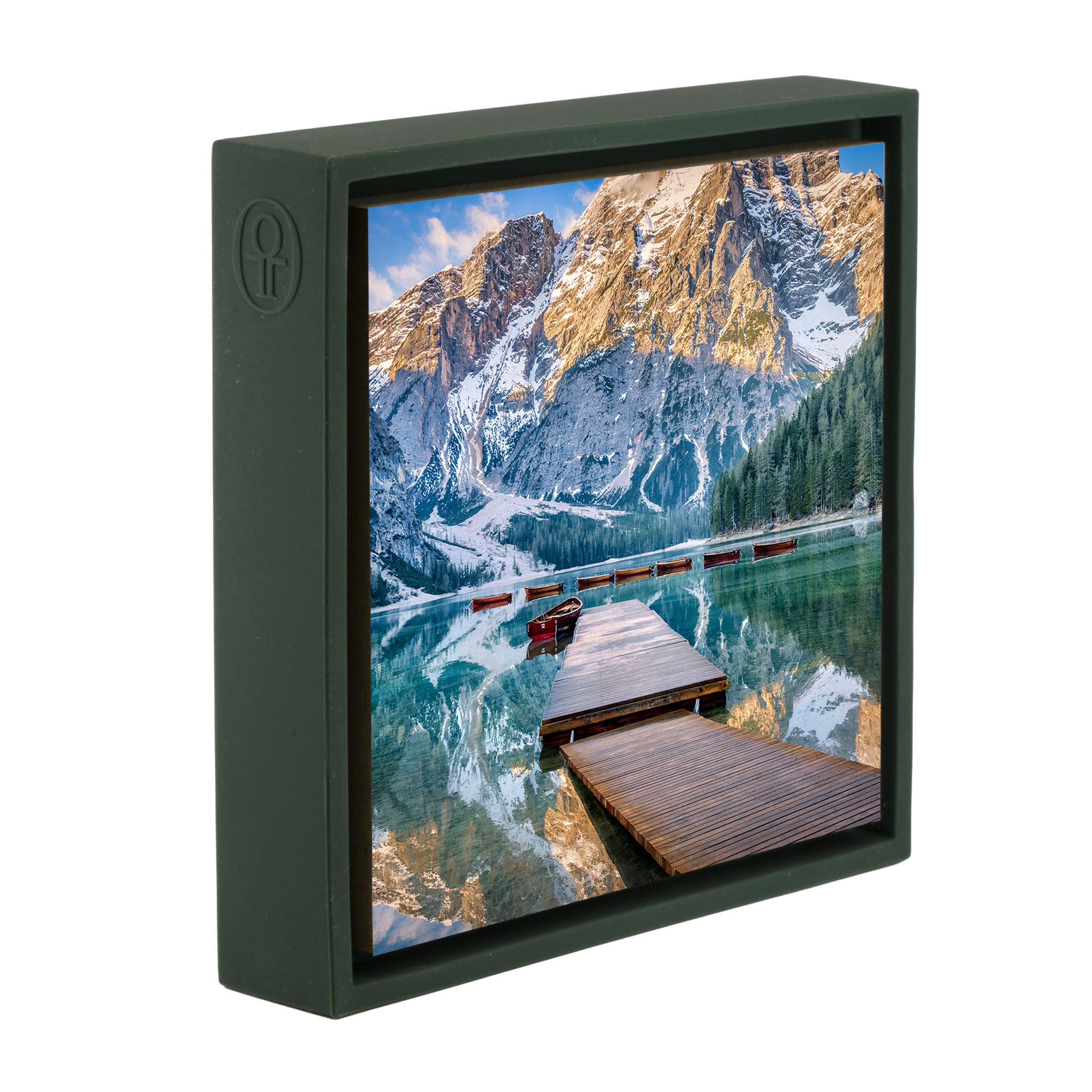 Lago di Braies - Donkergroene Wrapp