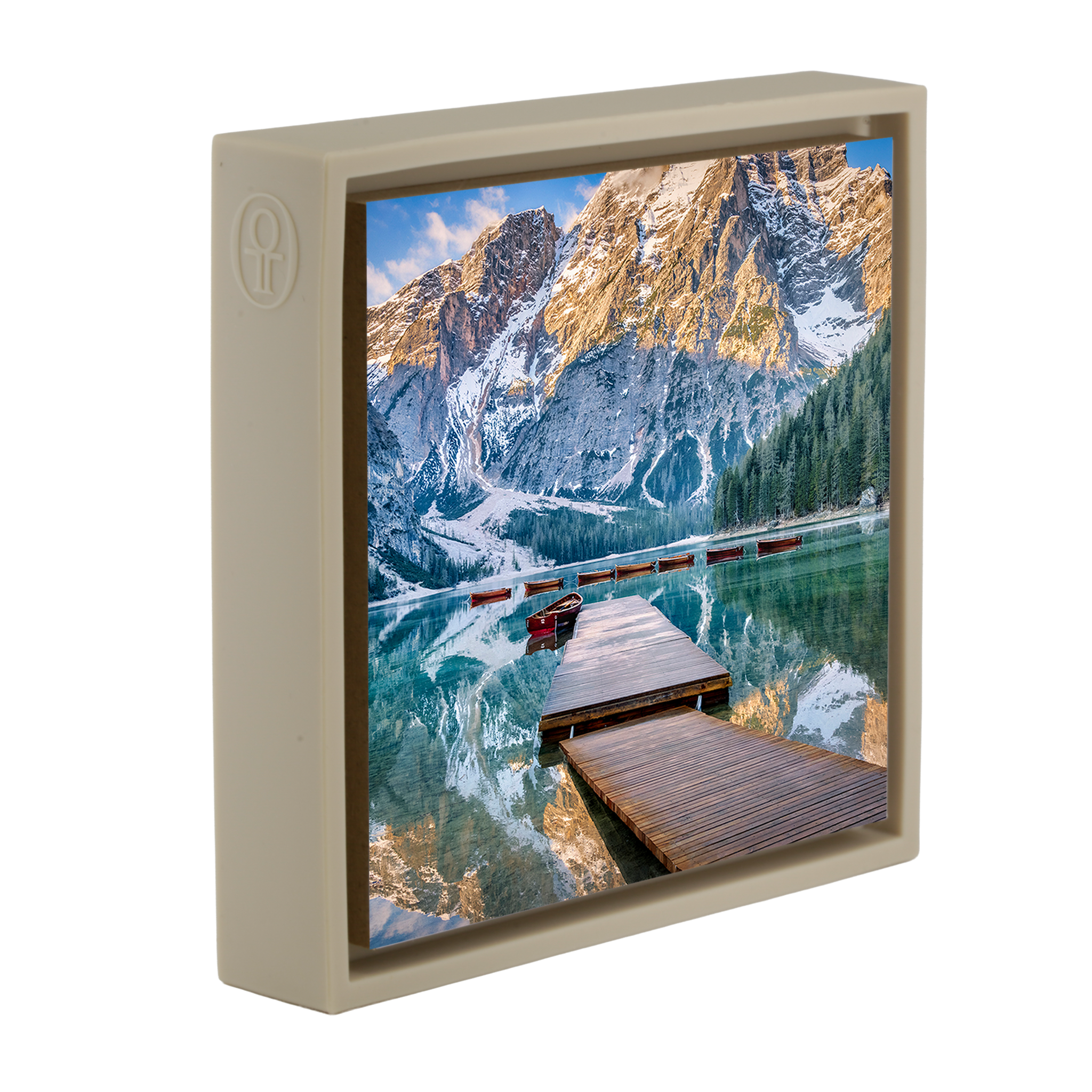 Lago di Braies - Zandkleurige Wrapp