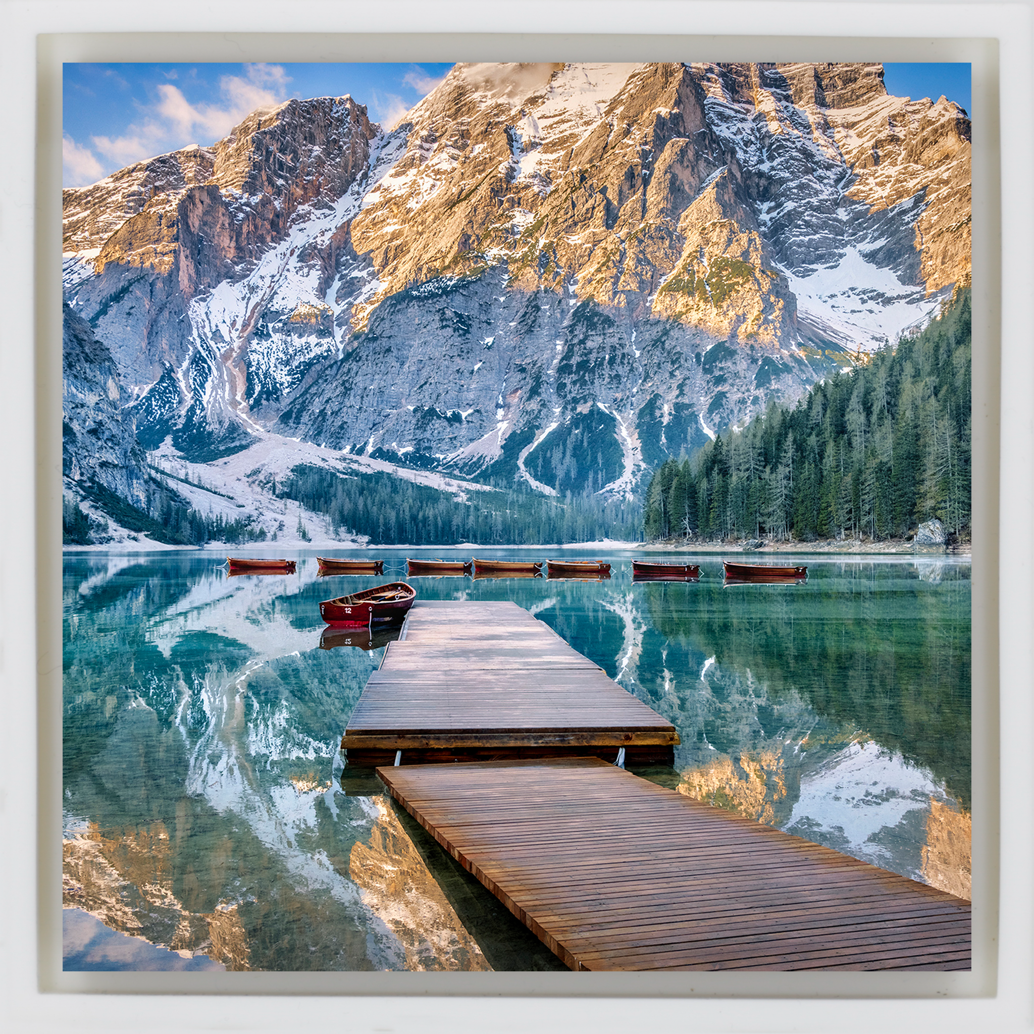 Lago di Braies- White Wrapp