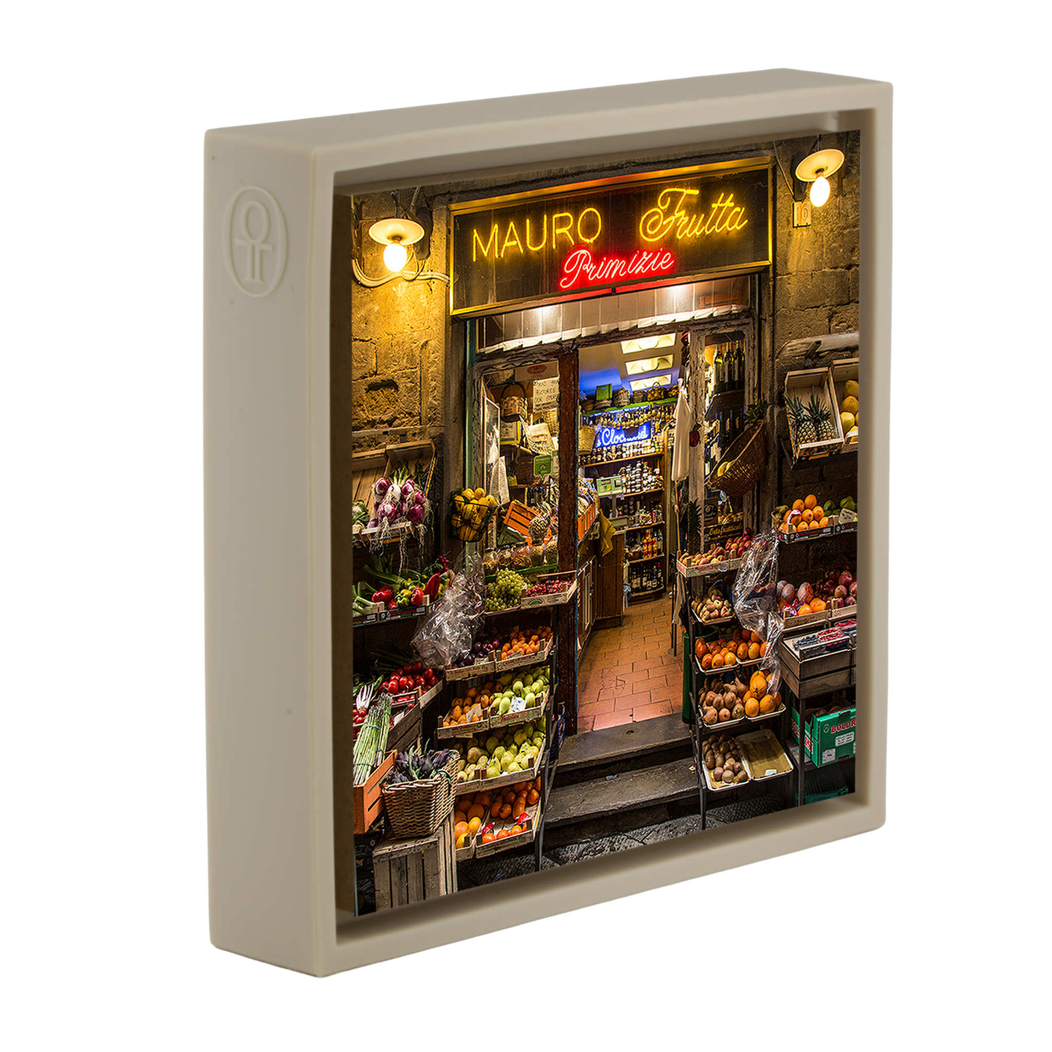 Mauro Frutta in FLorence - Zandkleurige Wrapp