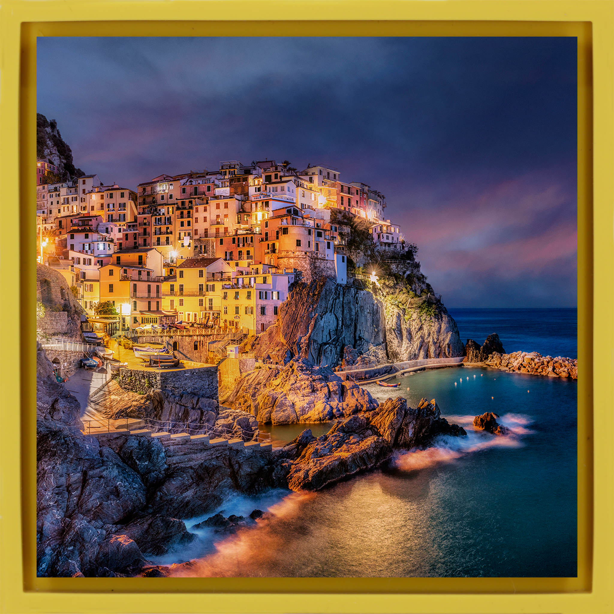 Cinque Terre - Enveloppe jaune