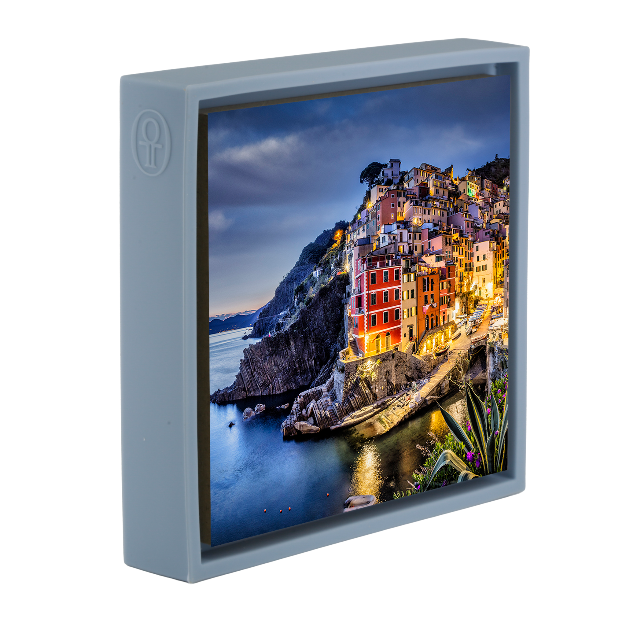 Riomaggiore in The Cinque Terra - Lichtblauwe Wrapp
