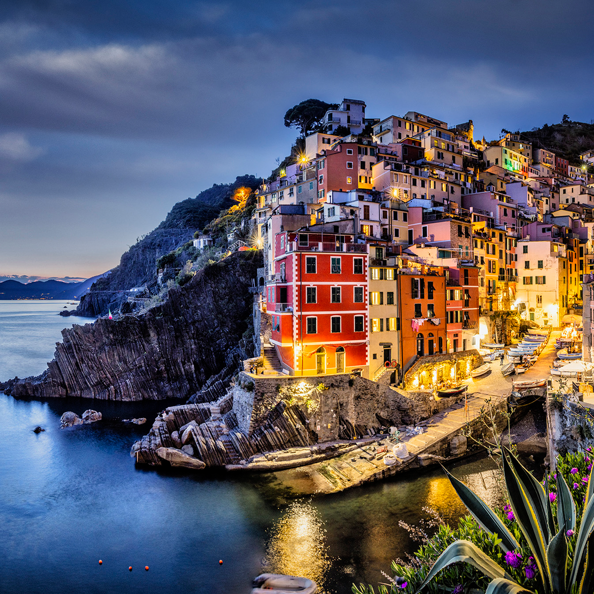 Riomaggiore in The Cinque Terra