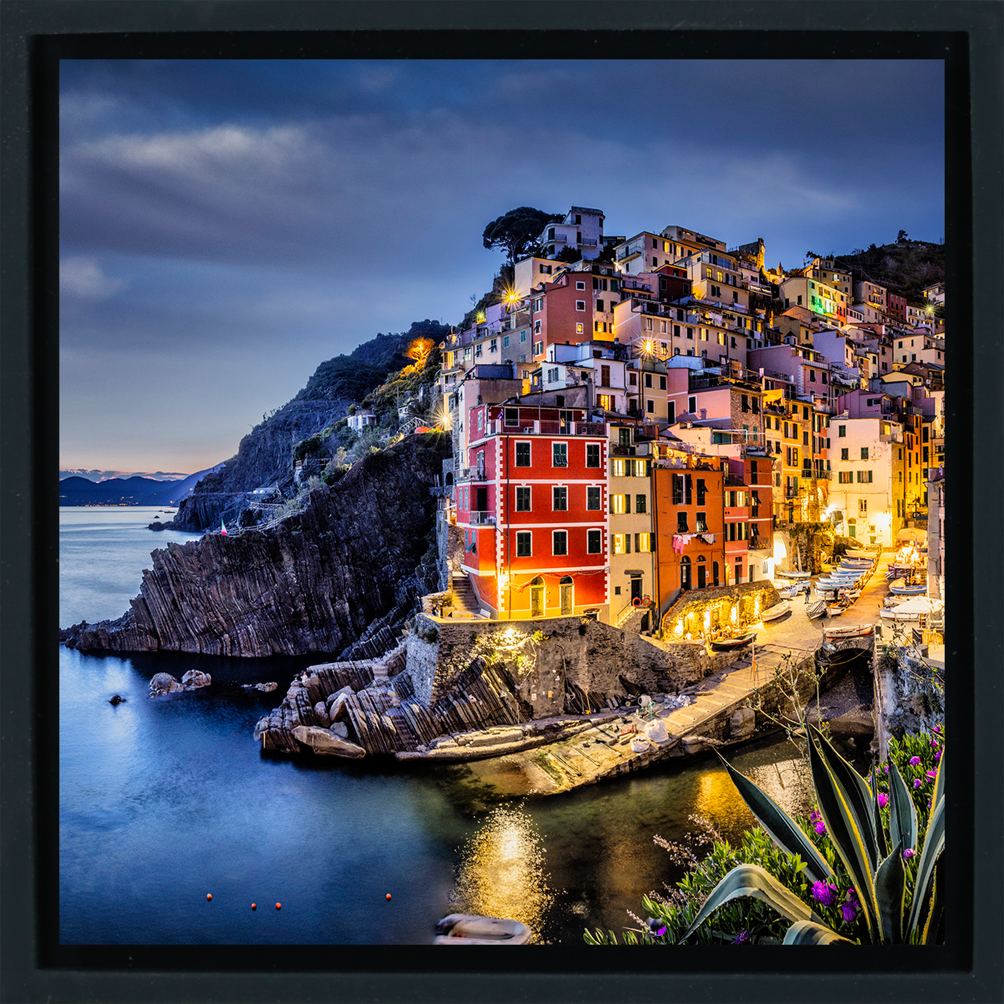 Riomaggiore in The Cinque Terra- Black Wrapp