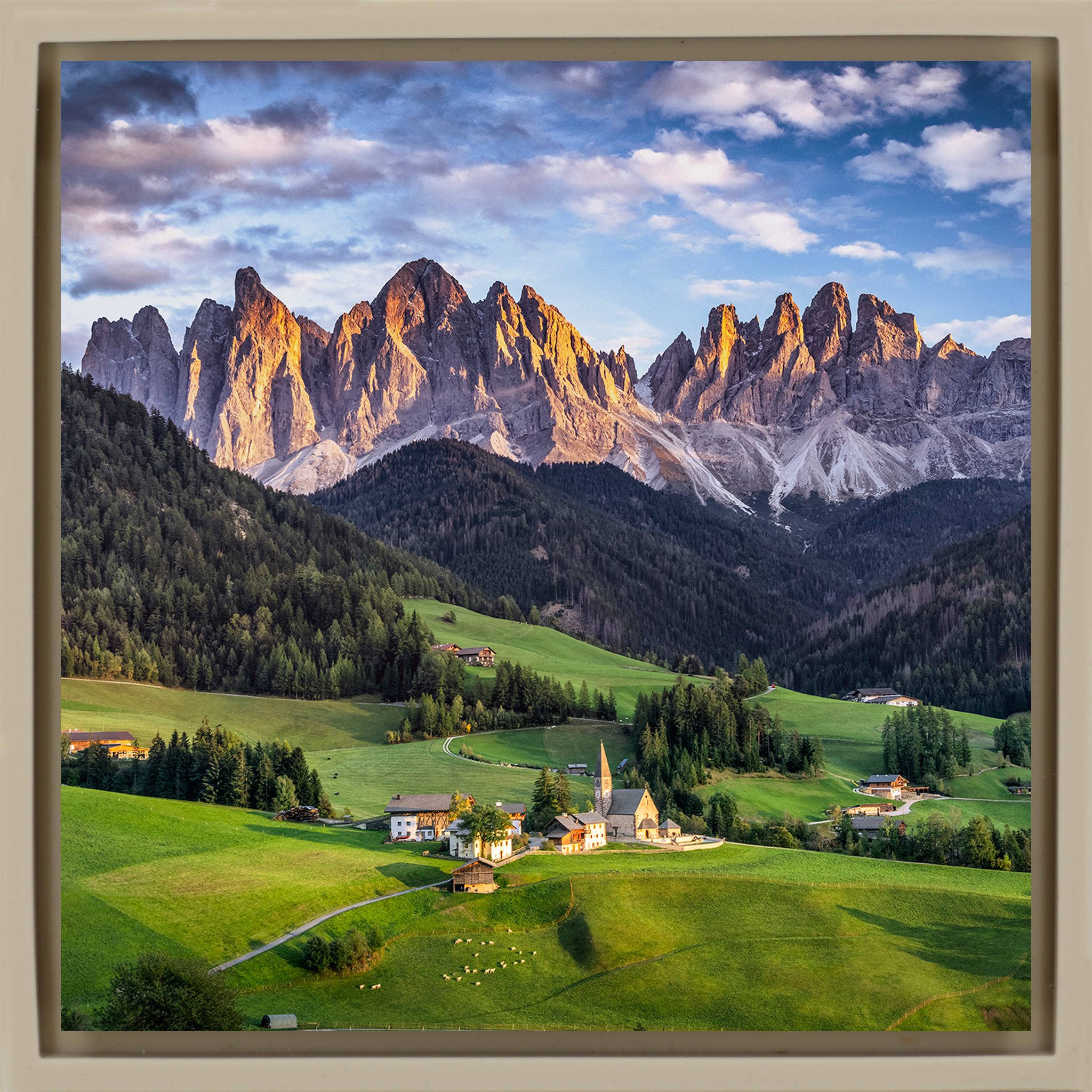 Église Santa Magdalena - Enveloppe de sable