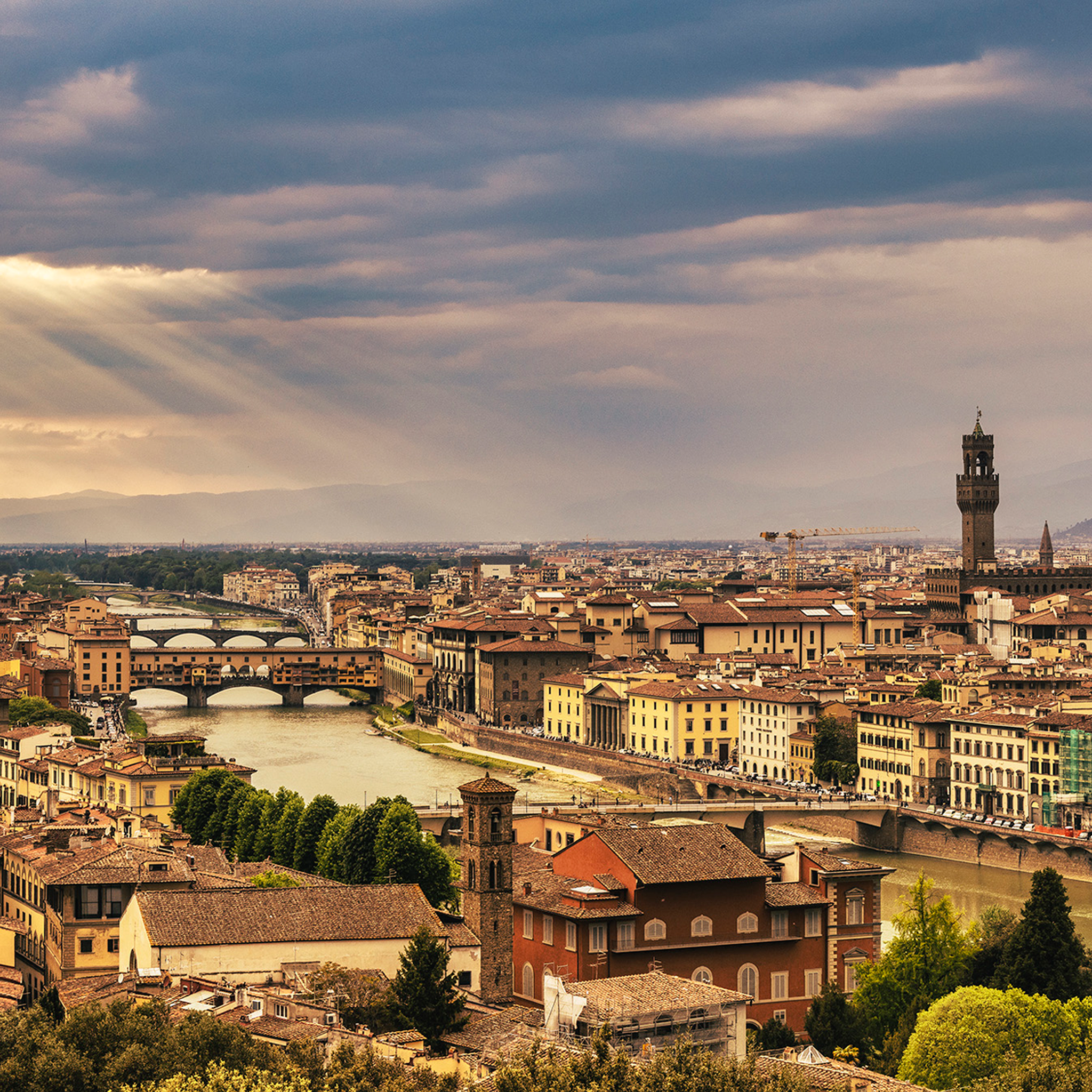 Sunset Florence- Collection: Italy