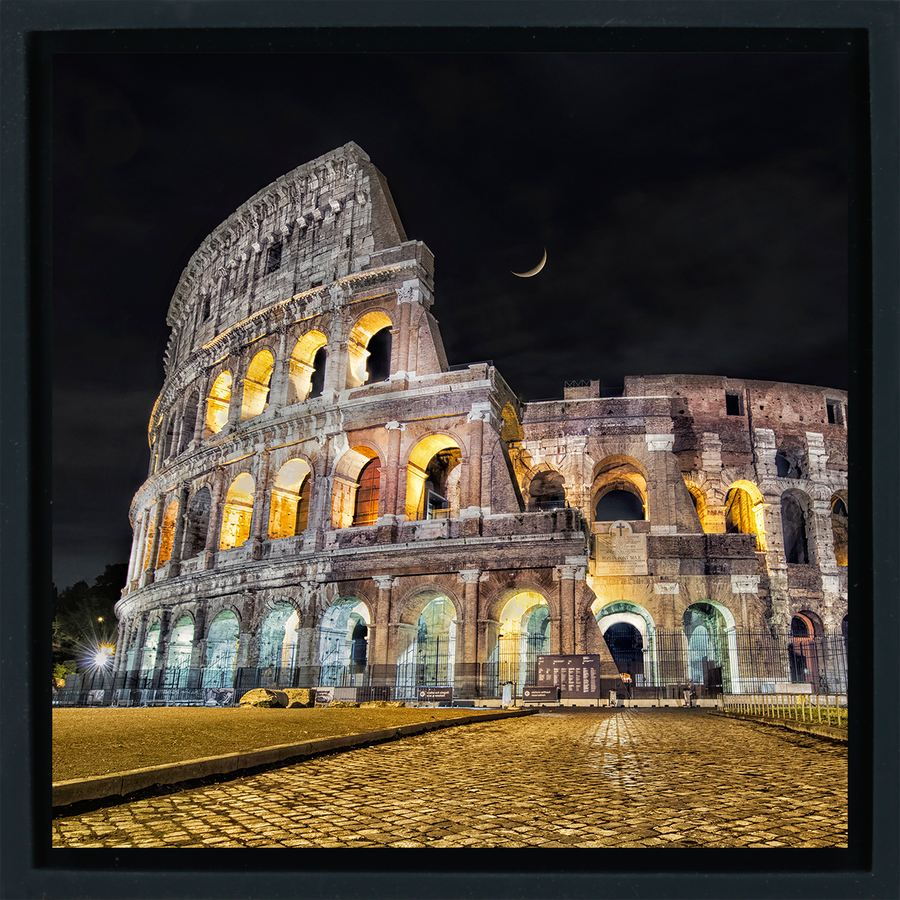 The Coliseum After Dark - Black Wrapp