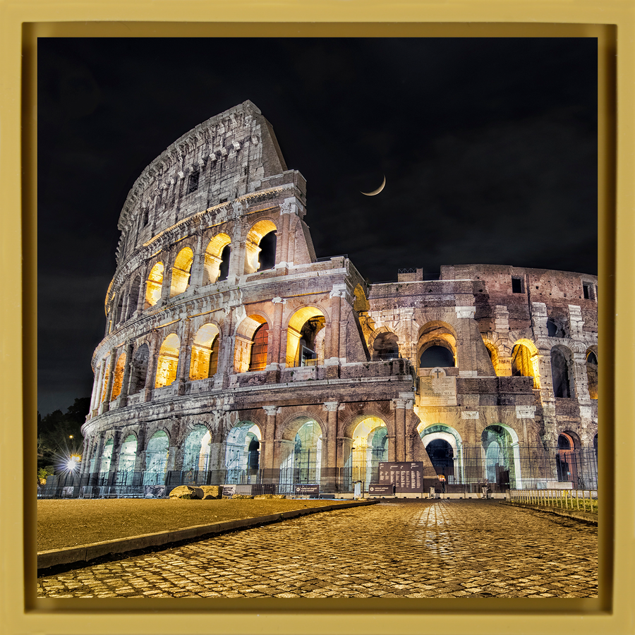 The Coliseum After Dark - Ochre Wrapp