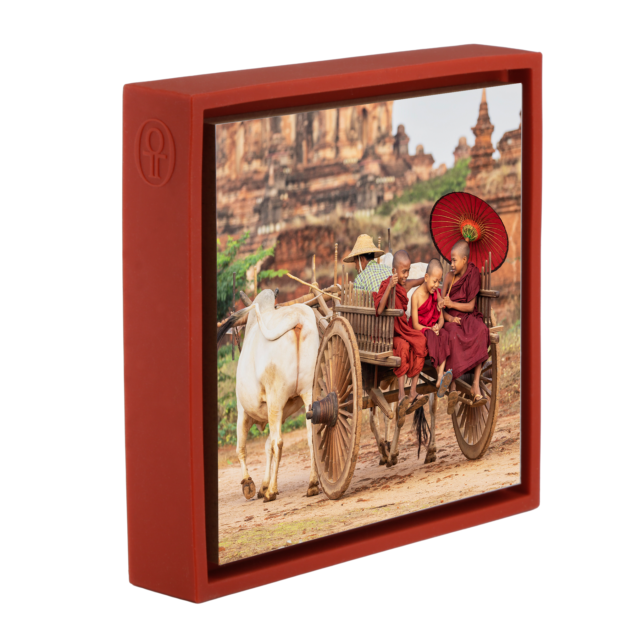 Monks in Bagan - Rode Wrapp