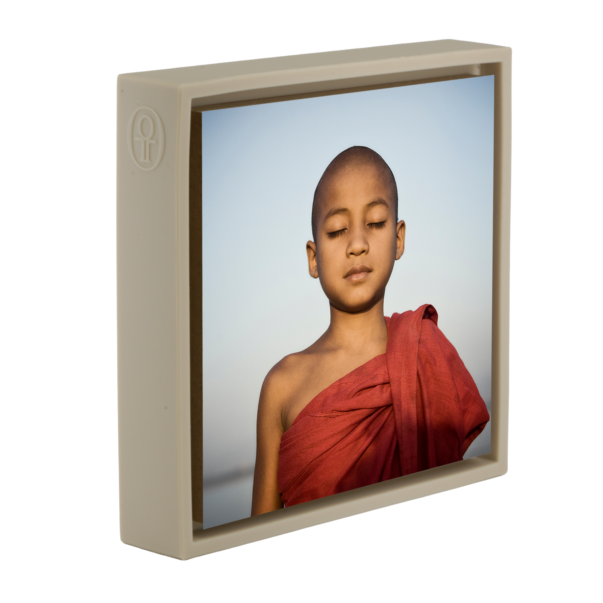 Novice Monk in Mandalay - Zandkleurige Wrapp