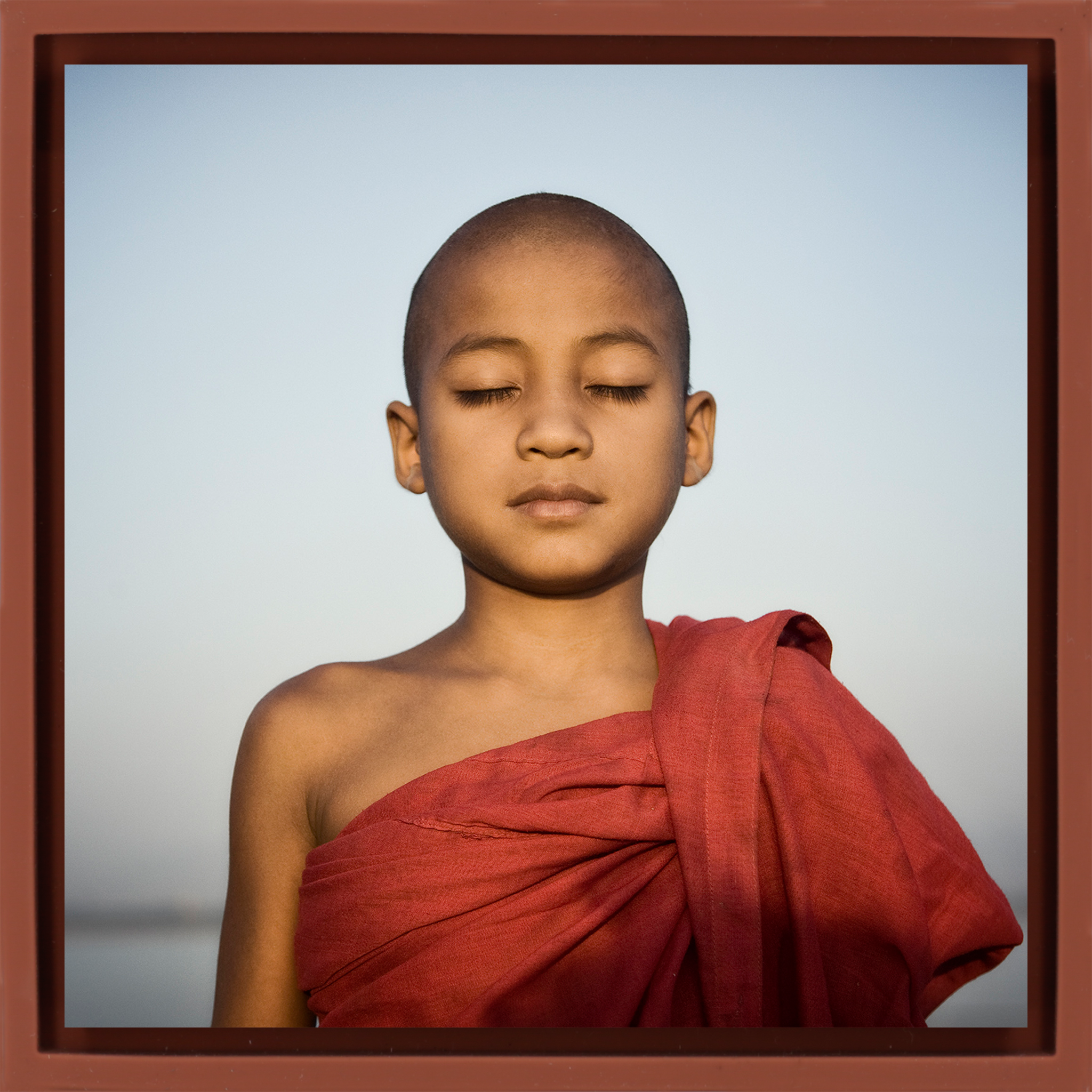 Novice Monk in Mandalay- Terra Wrapp
