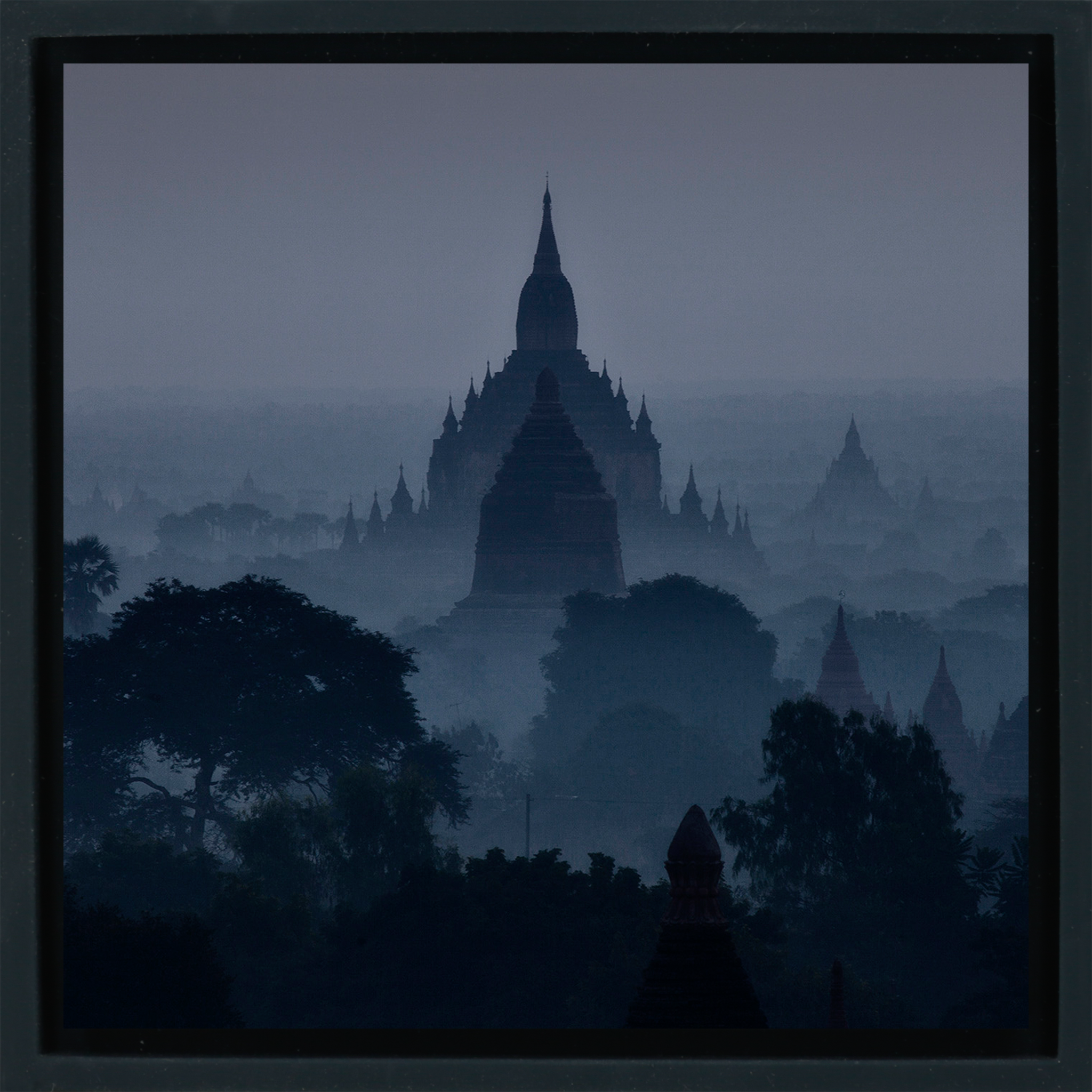 The Temples of Bagan Burma at Sunrise - Zwarte Wrapp