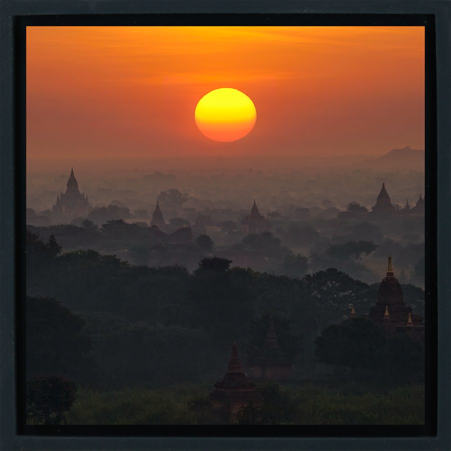 The Temples of Bagan - Black Wrapp