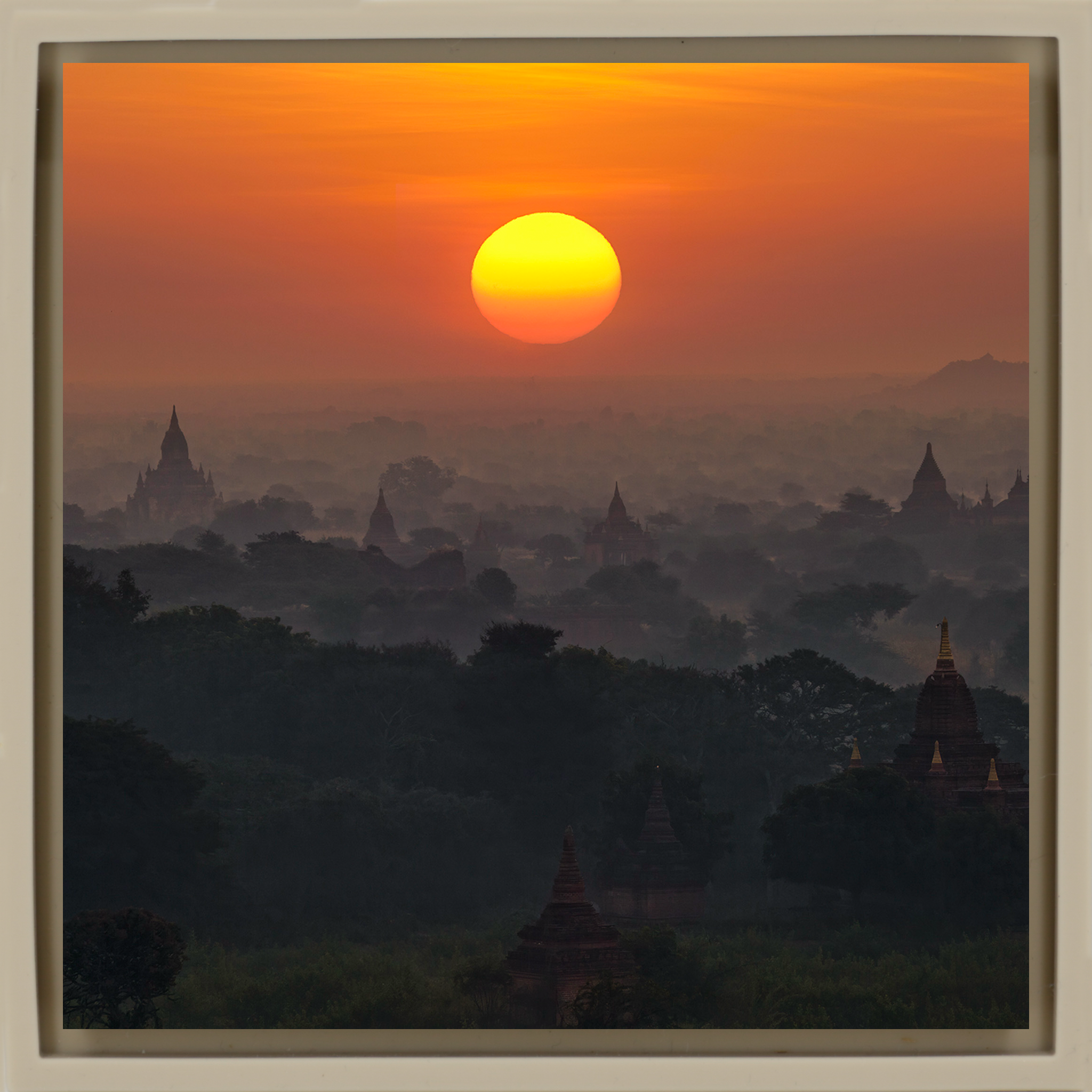 The Temples of Bagan - Zandkleurige Wrapp