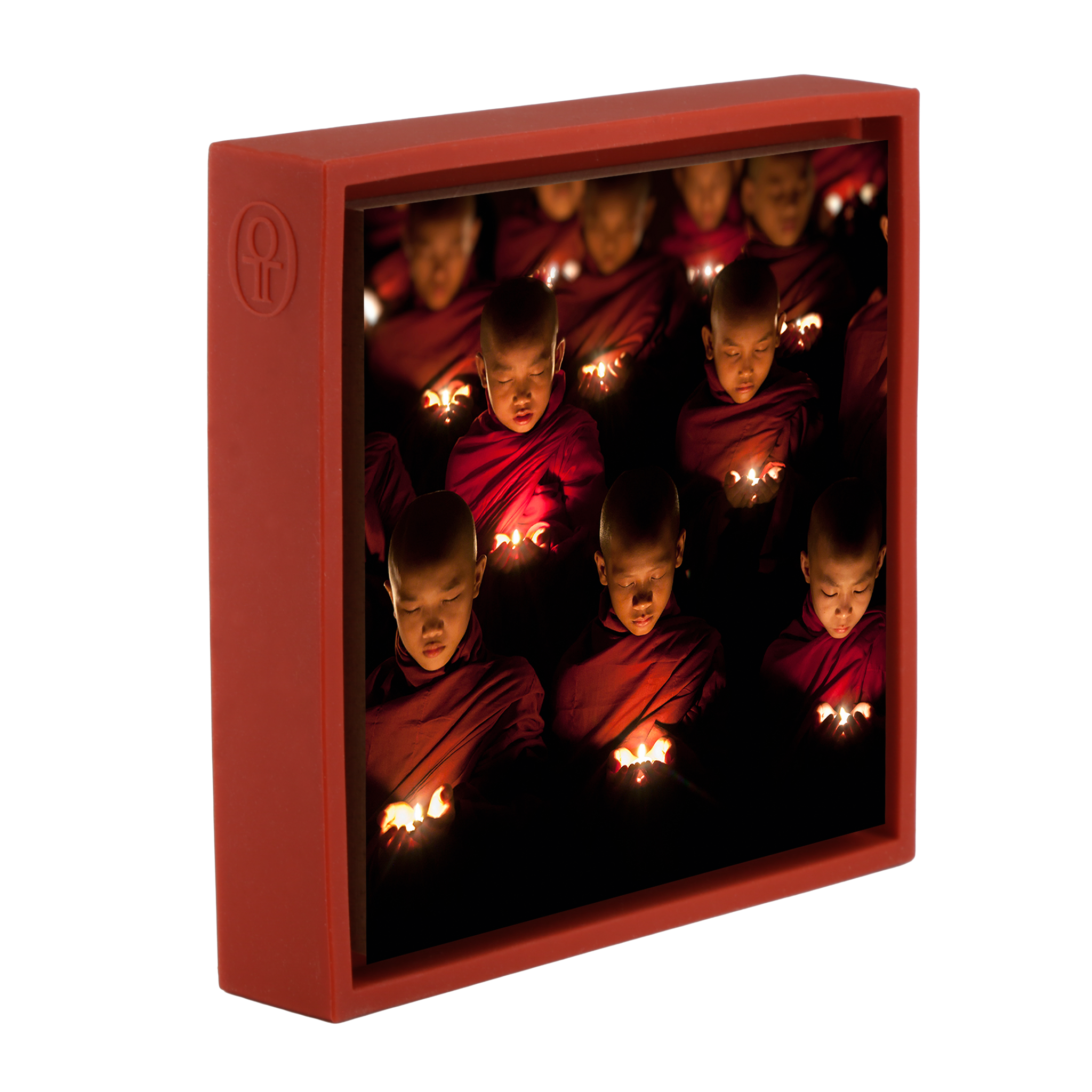 Young Monk Boys Praying - Red Wrapp