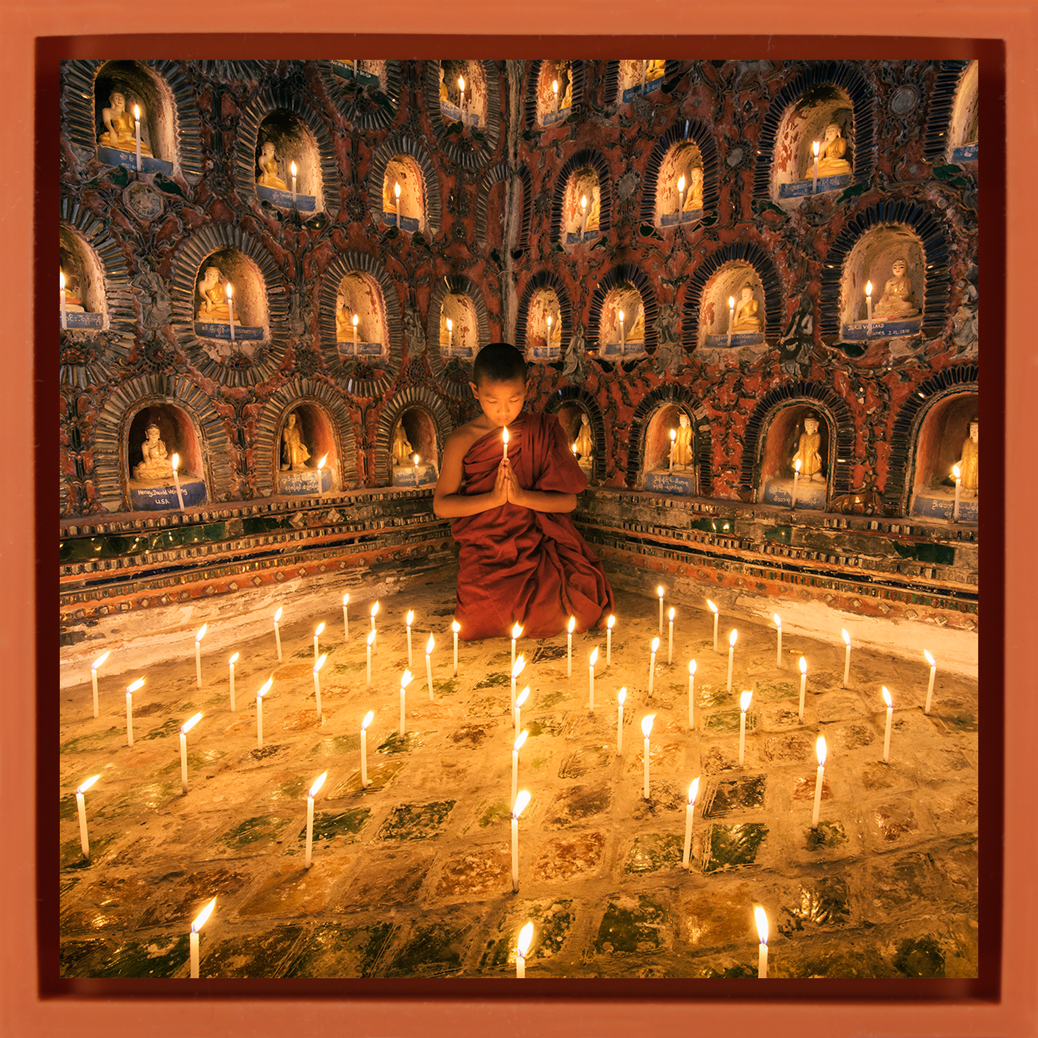 The Prayer- Orange Wrapp