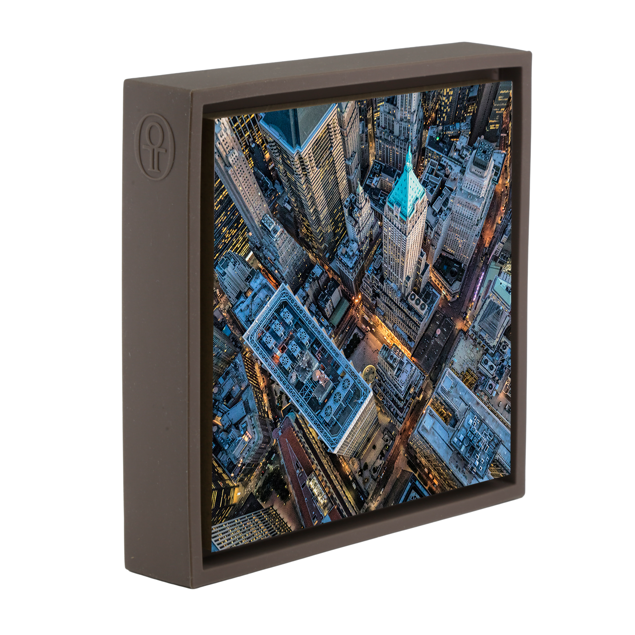 New York City from Above- Brown Wrapp