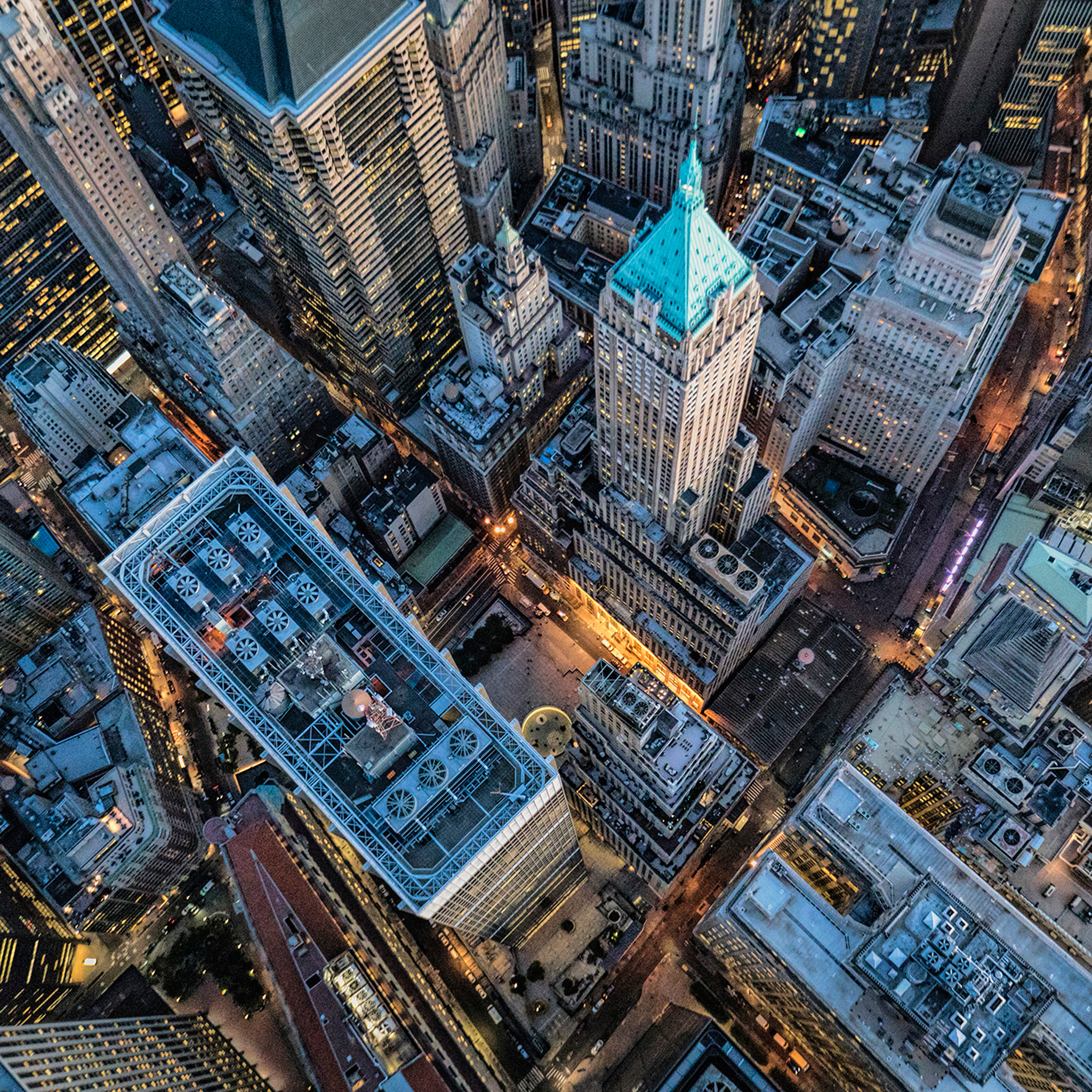 New York City from Above- Collection: USA