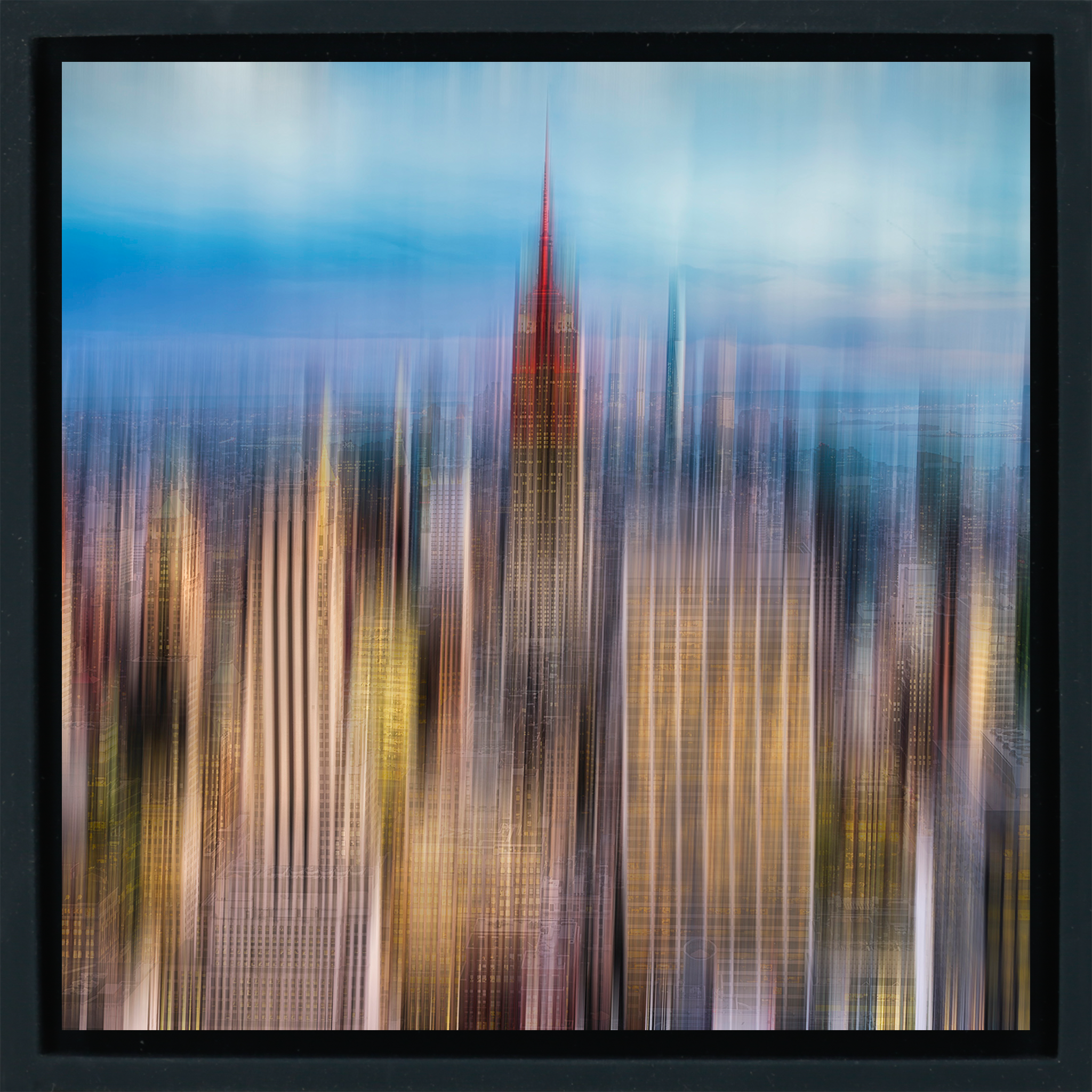 NYC Blurry Day - Zwarte Wrapp