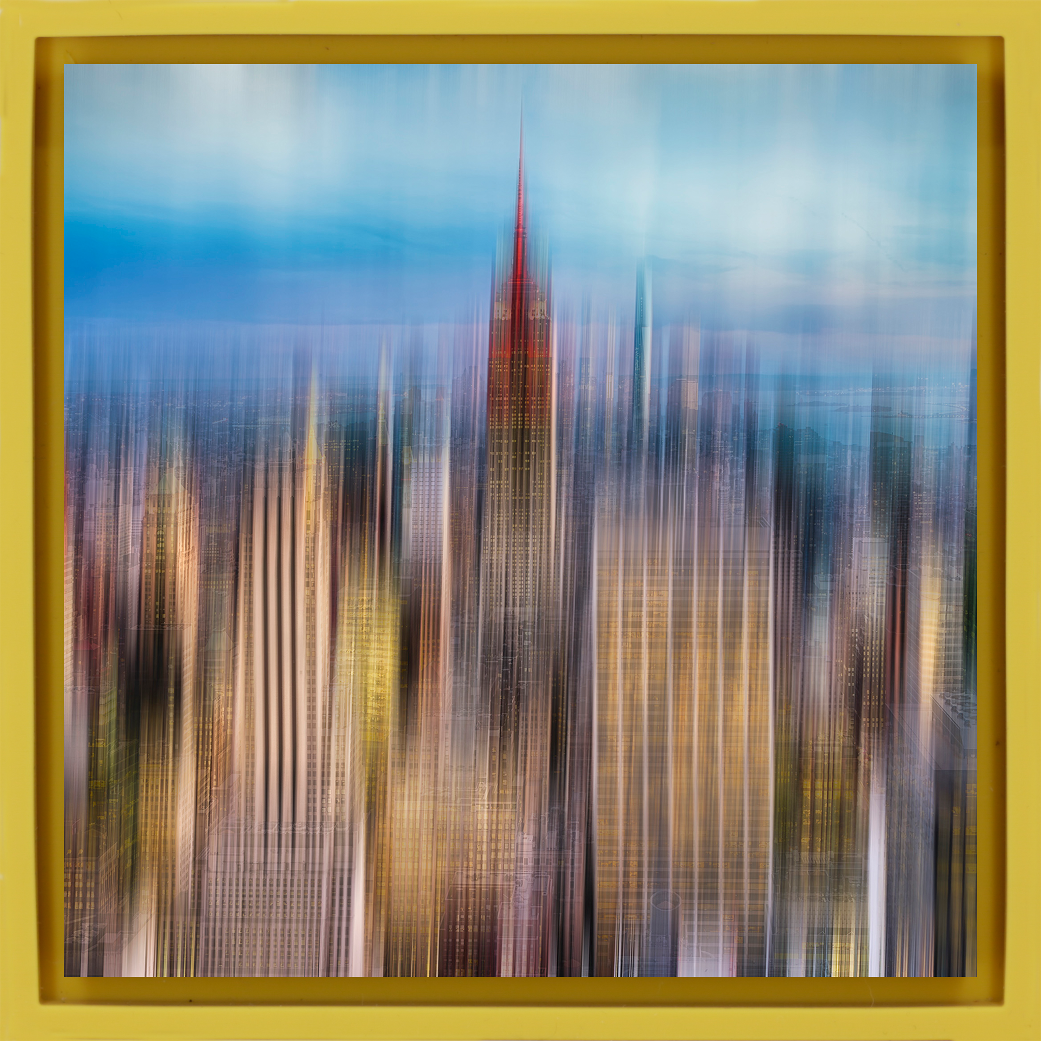 NYC Blurry Day - Gele Wrapp