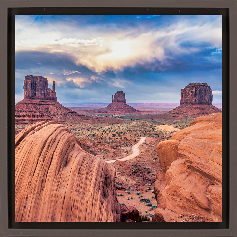 The Mittens In Monument Valley - Brown Wrapp
