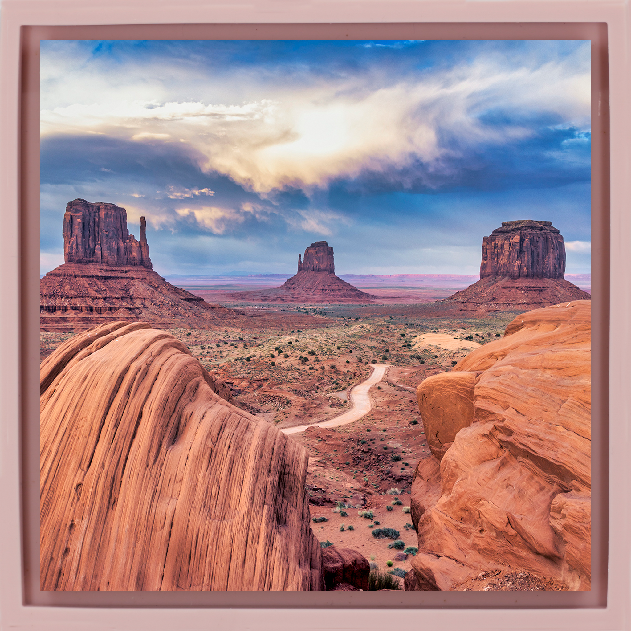 Les moufles de Monument Valley - Pink Wrapp