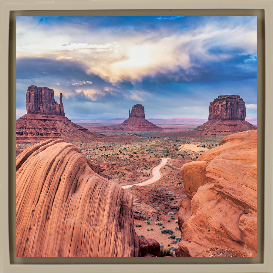 The Mittens In Monument Valley - Zandkleurige Wrapp
