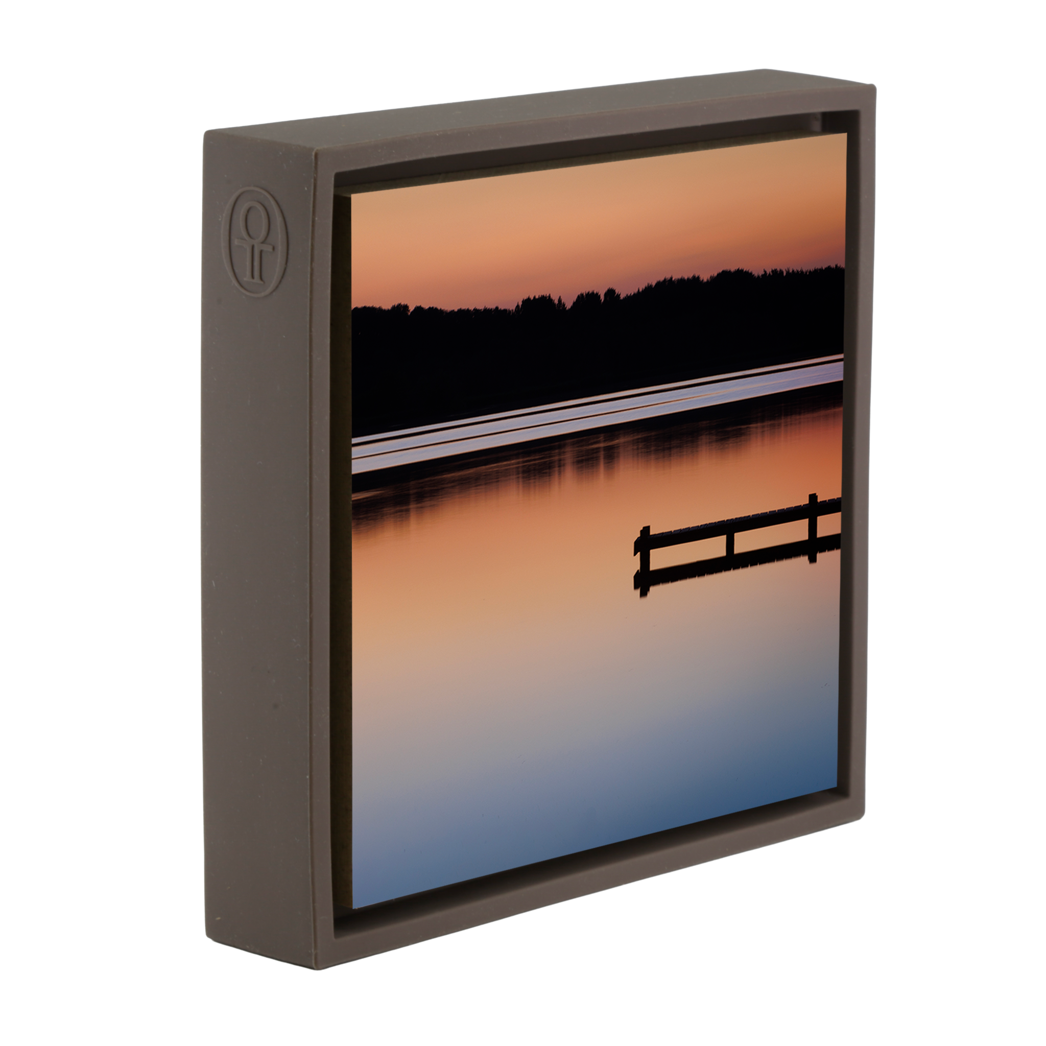Gradient Glow over Amstelveen - Bruine Wrapp