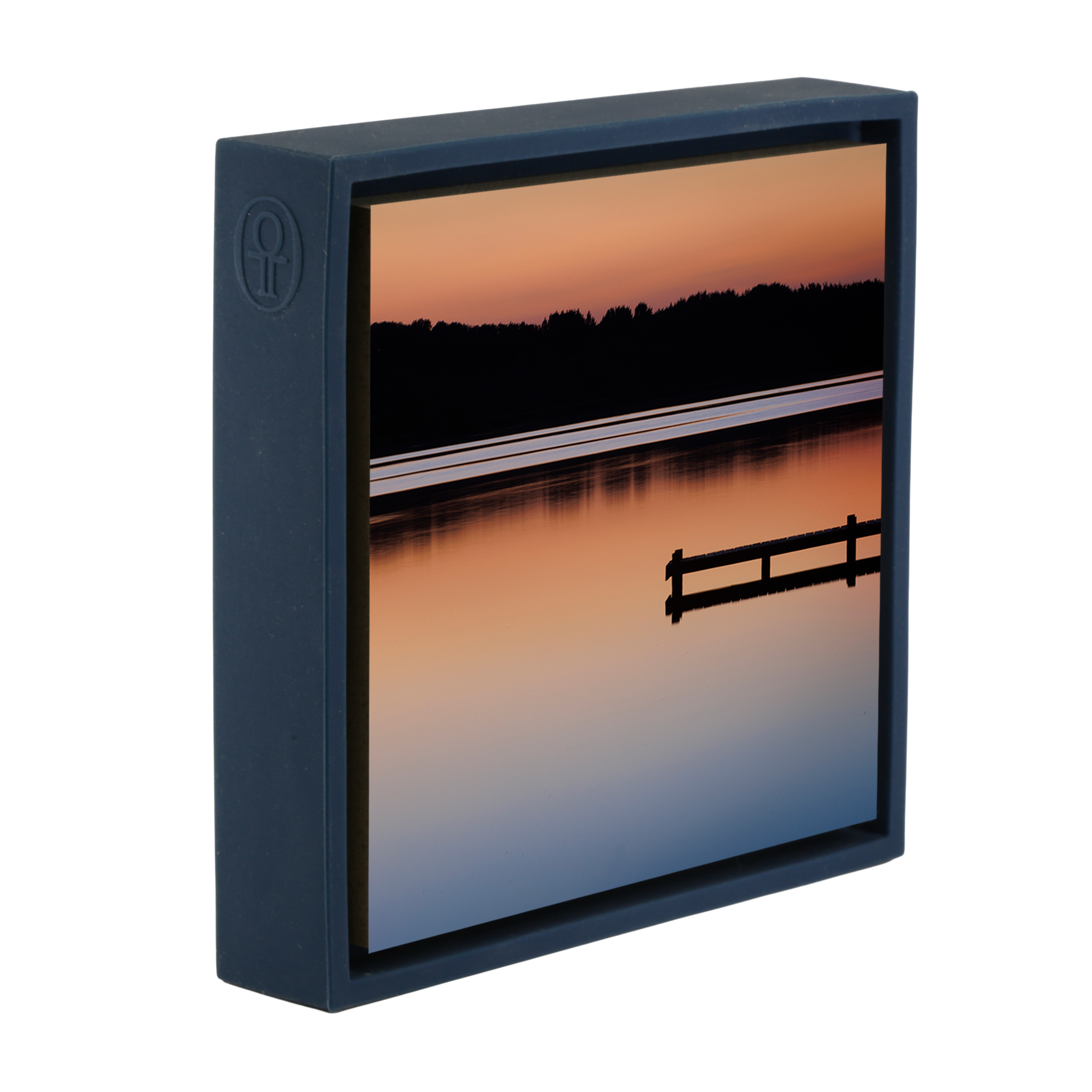 Gradient Glow over Amstelveen- Dark Blue Wrapp