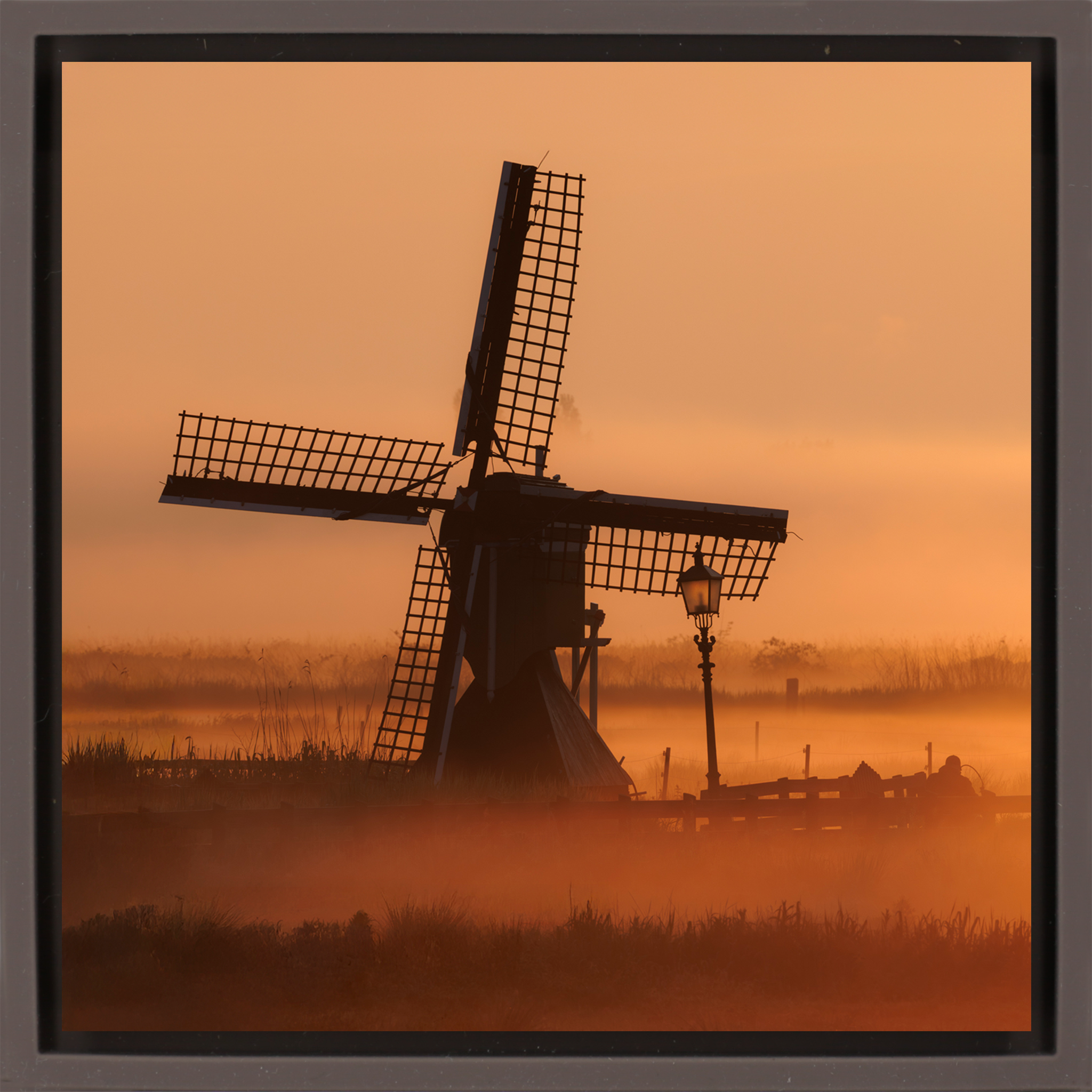 Zaanse Schans in Orange - Bruine Wrapp