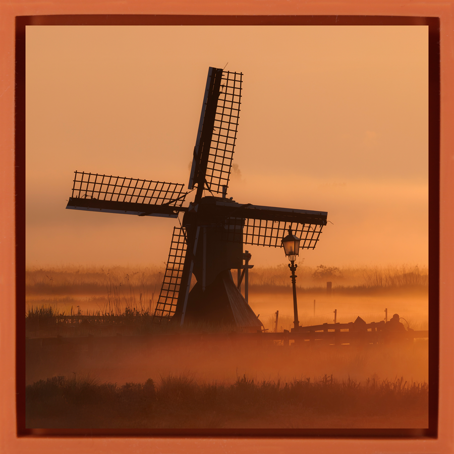 Zaanse Schans in Orange - Oranje Wrapp