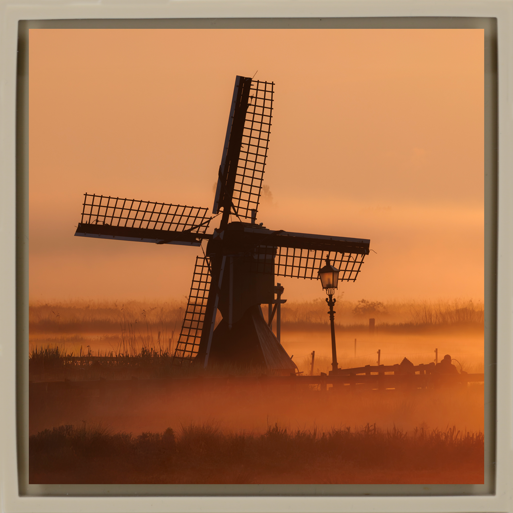 Zaanse Schans in Orange - Zandkleurige Wrapp
