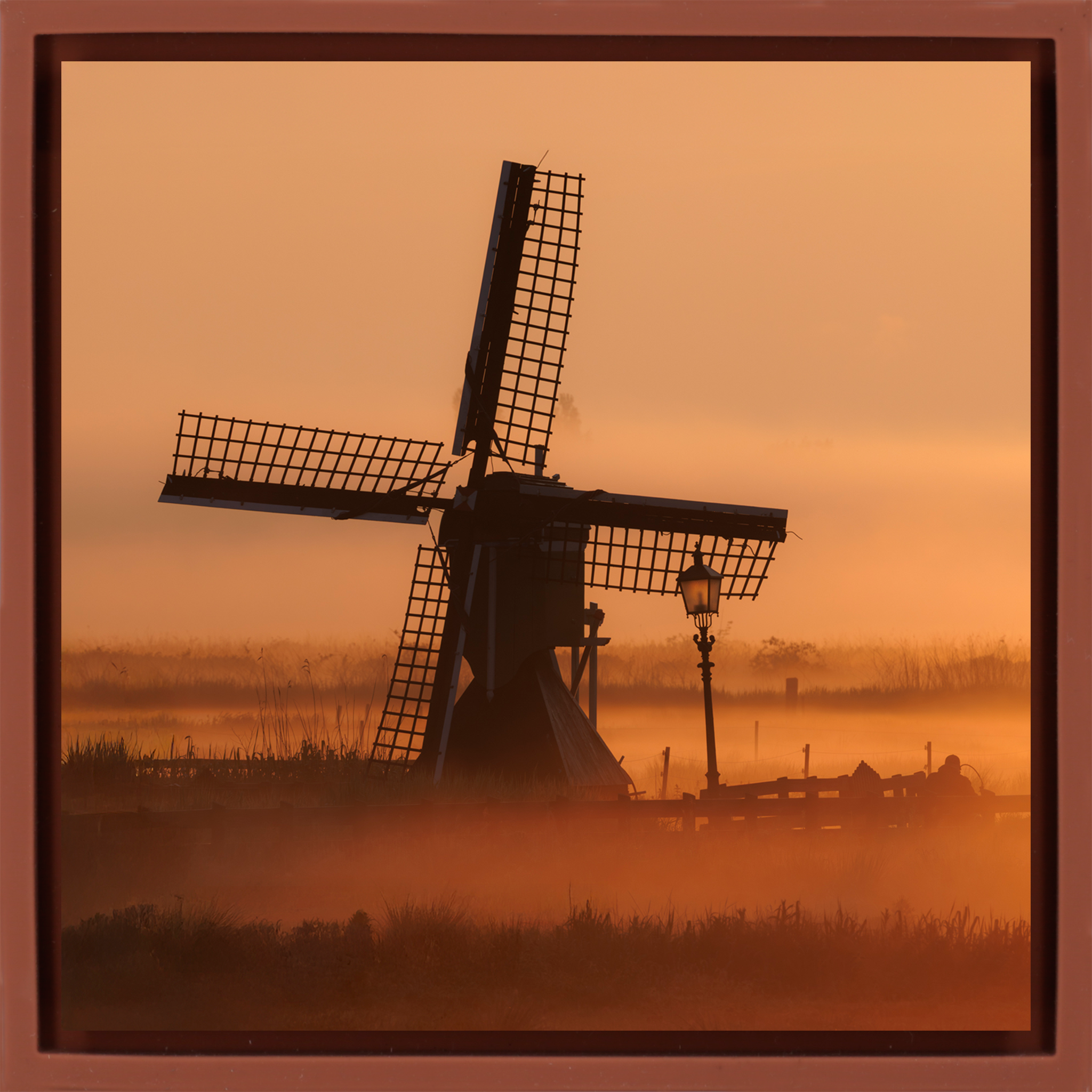 Zaanse Schans in Orange - Terra Wrapp