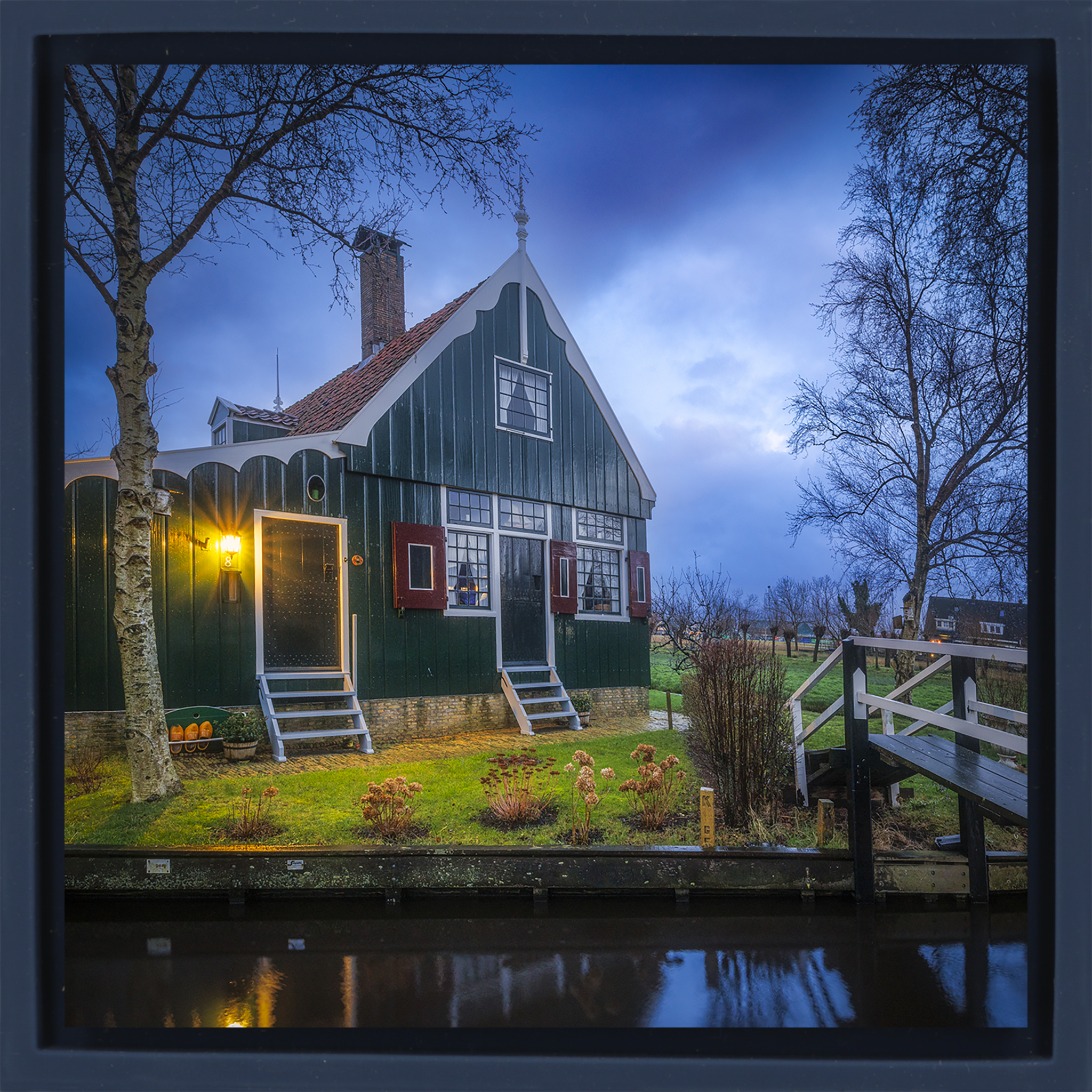 Zaanse Heritage- Dark Blue Wrapp